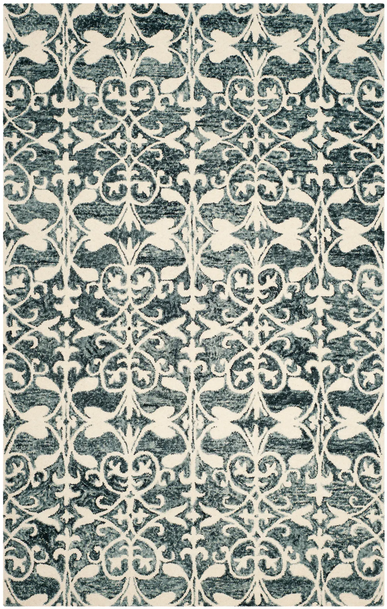 Chatham Scrolling Foliage Hand-Tufted Wool Rug