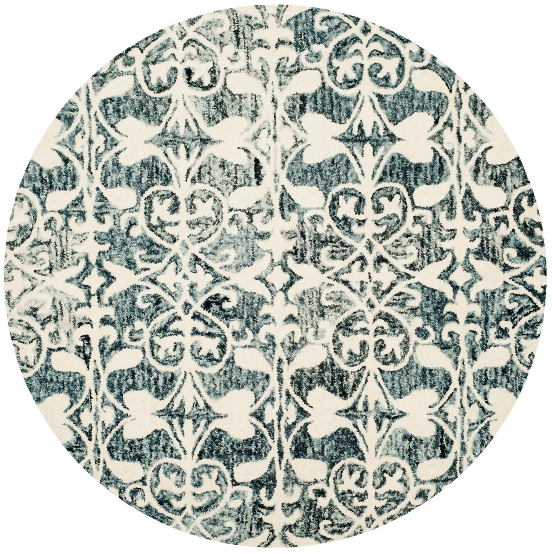 Chatham Scrolling Foliage Hand-Tufted Wool Rug