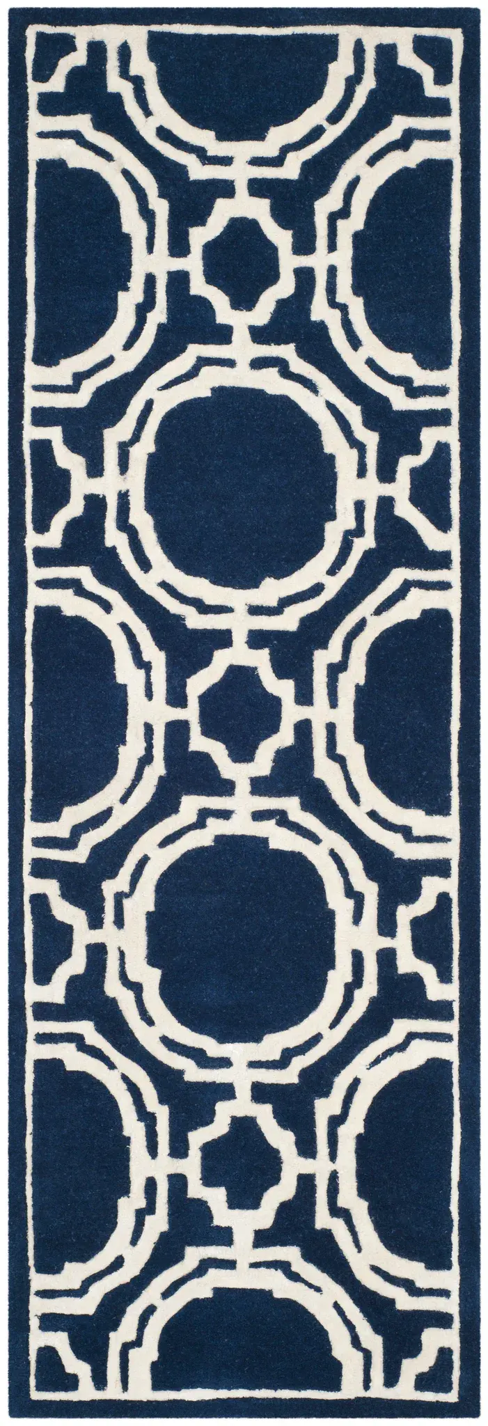 Chatham Geometric Lattice Hand-Tufted Wool Rug