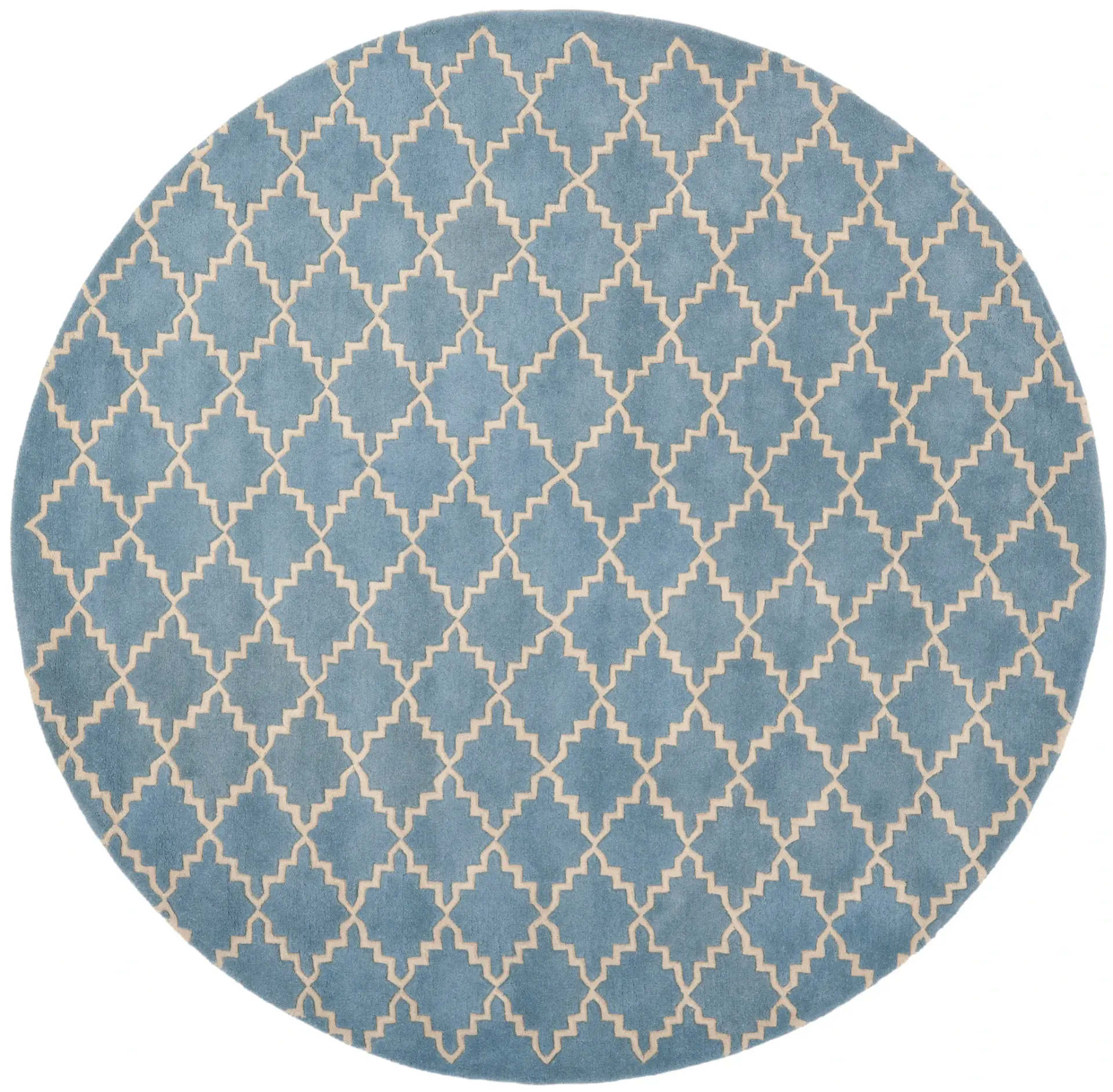 Chatham Notched Trellis Hand-Tufted Wool Rug