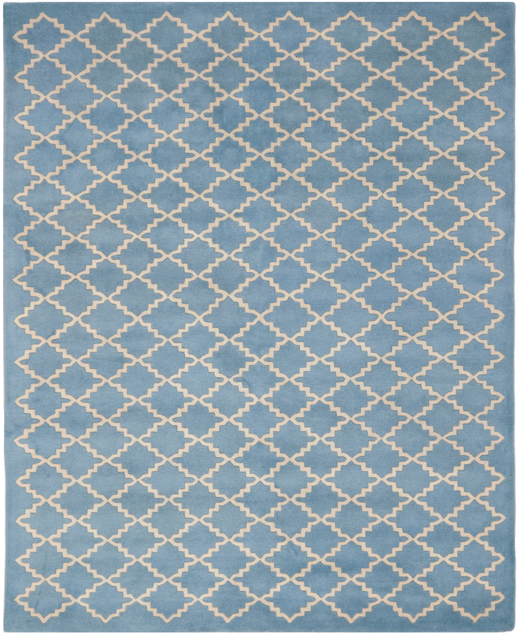 Chatham Notched Trellis Hand-Tufted Wool Rug