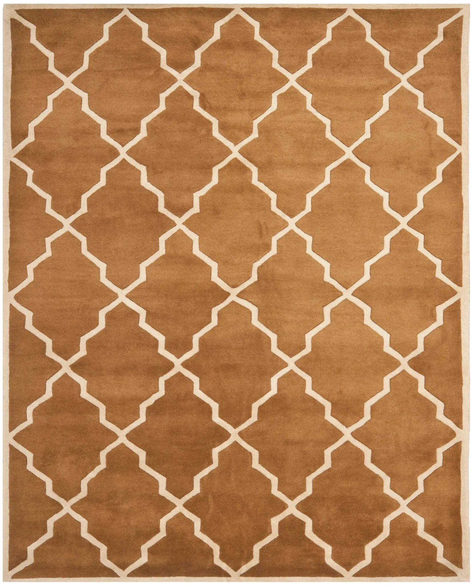 Chatham Stepped Diamond Trellis Hand-Tufted Wool Rug