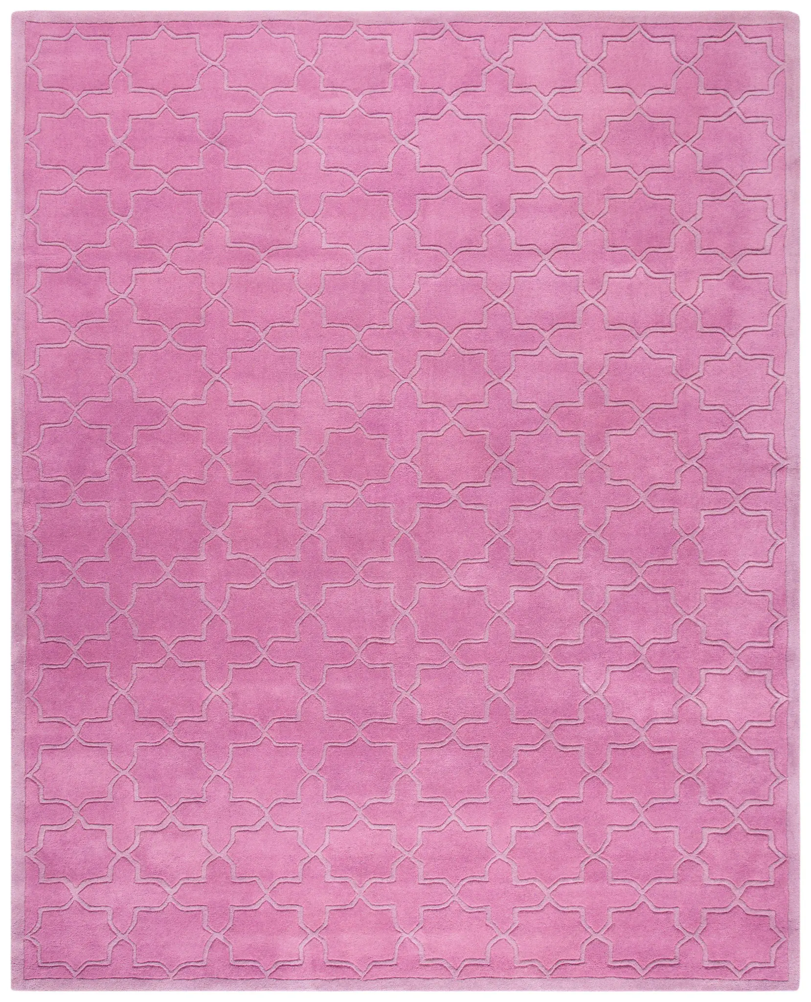 Chatham Stepped Diamond Trellis Hand-Tufted Wool Rug