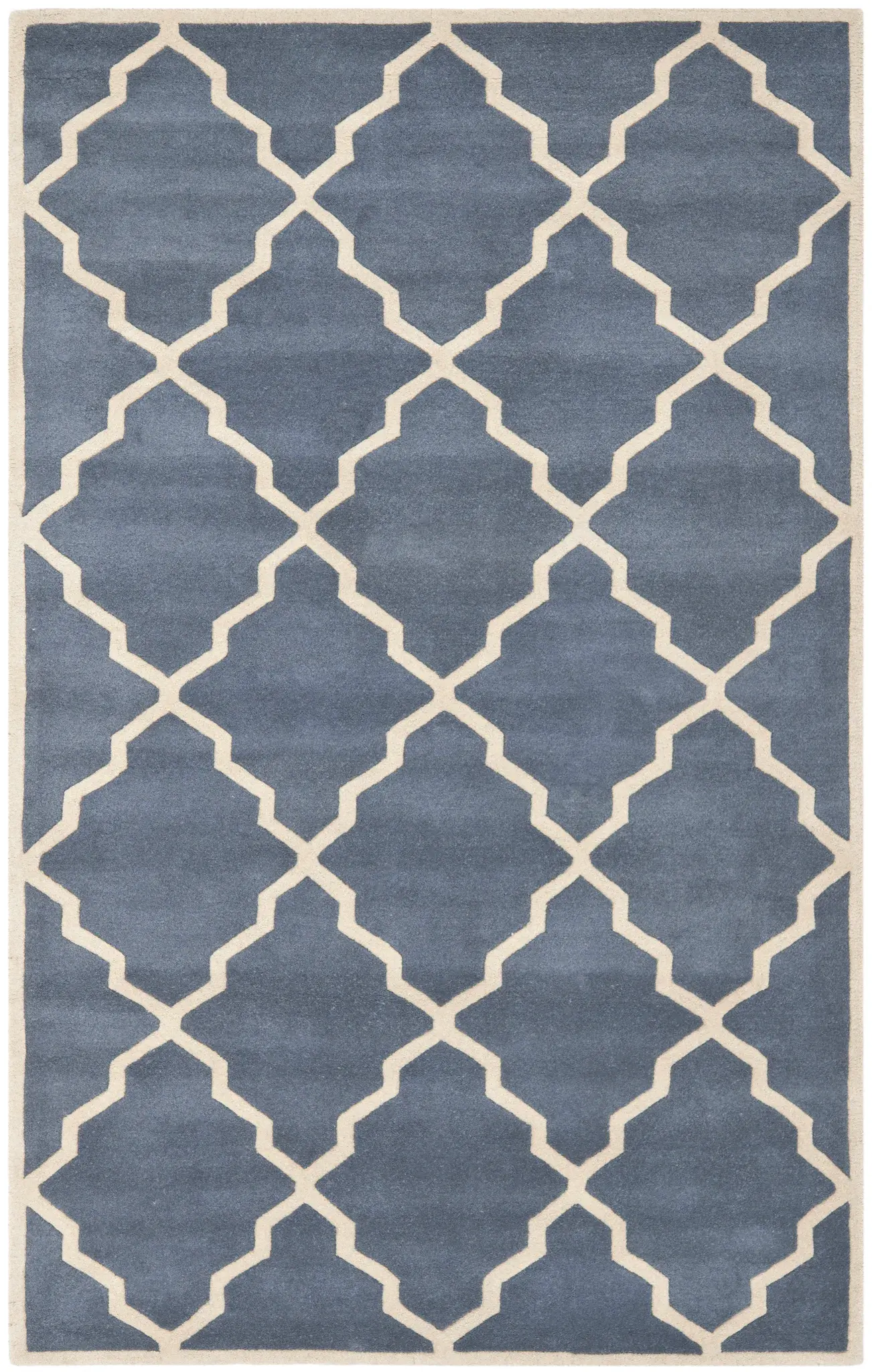 Chatham Stepped Diamond Trellis Hand-Tufted Wool Rug