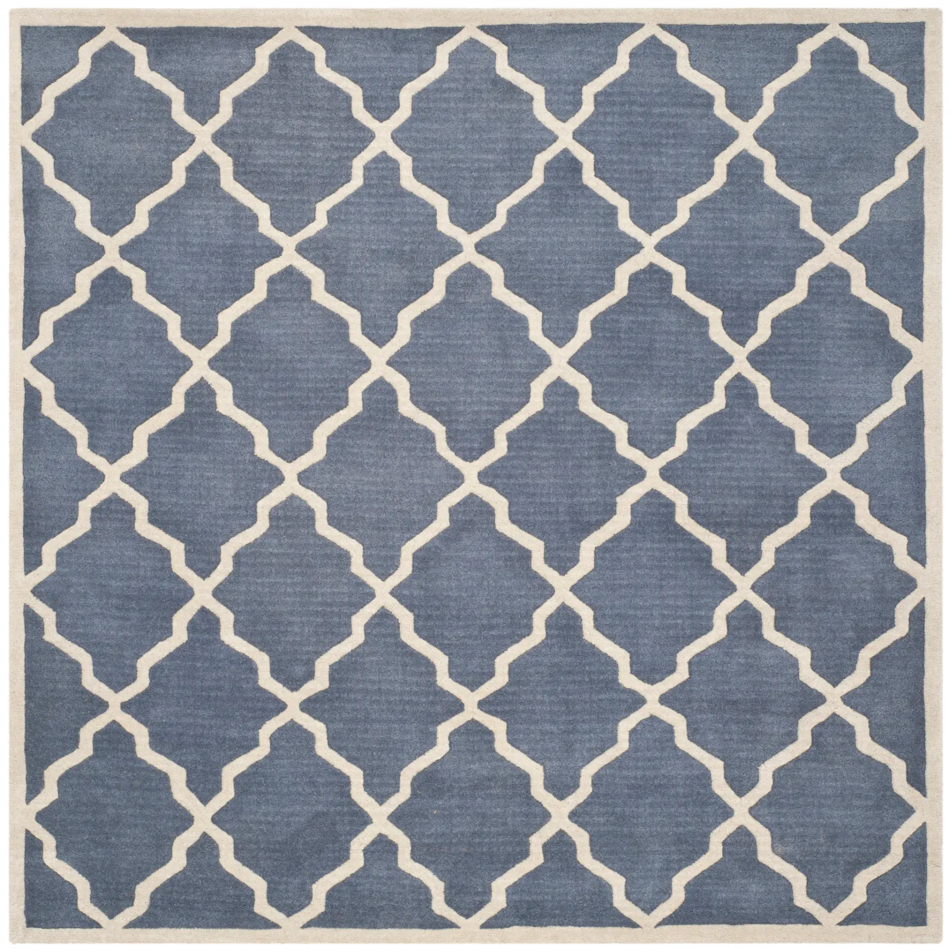 Chatham Stepped Diamond Trellis Hand-Tufted Wool Rug