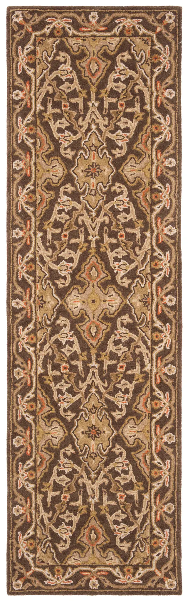 Classic Medallion Floral Hand-Tufted Wool Rug