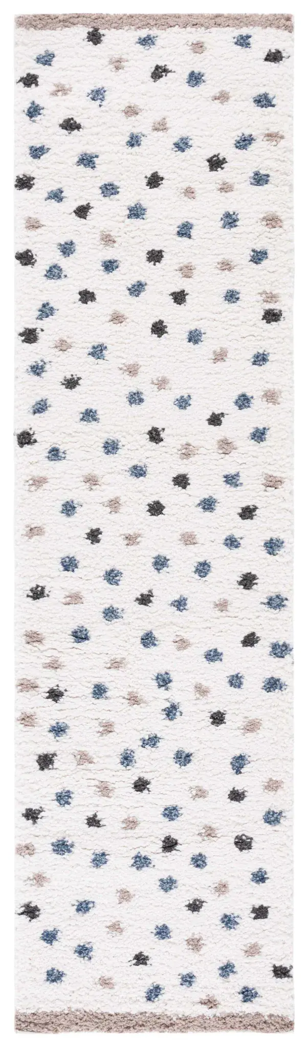 Calico Dotted Shag Rug