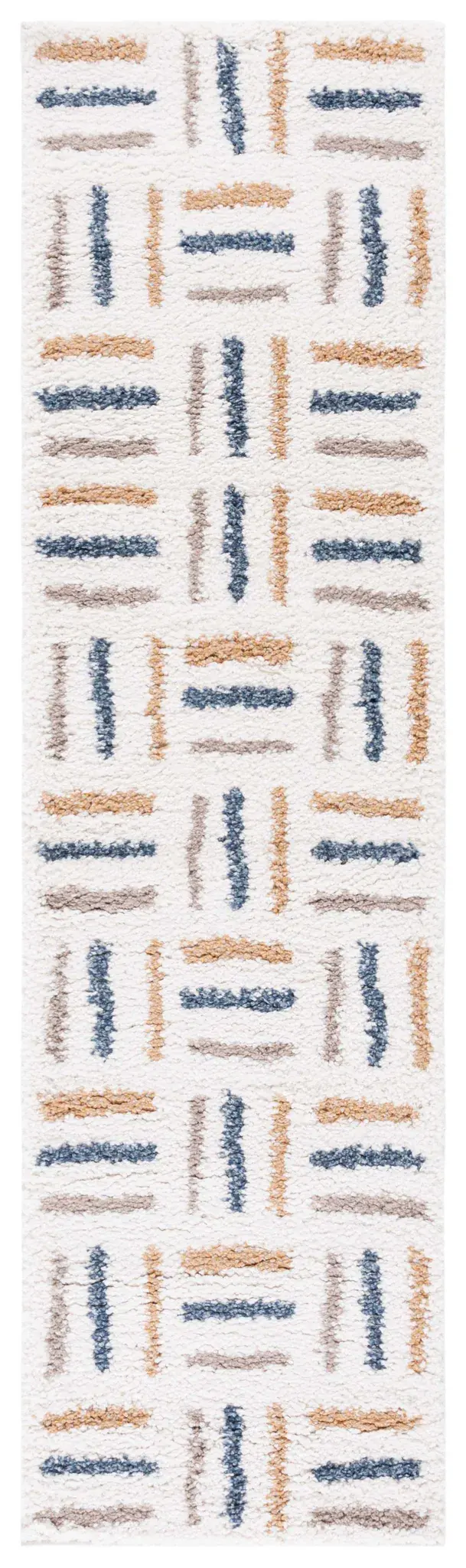 Calico Basketweave Shag Rug