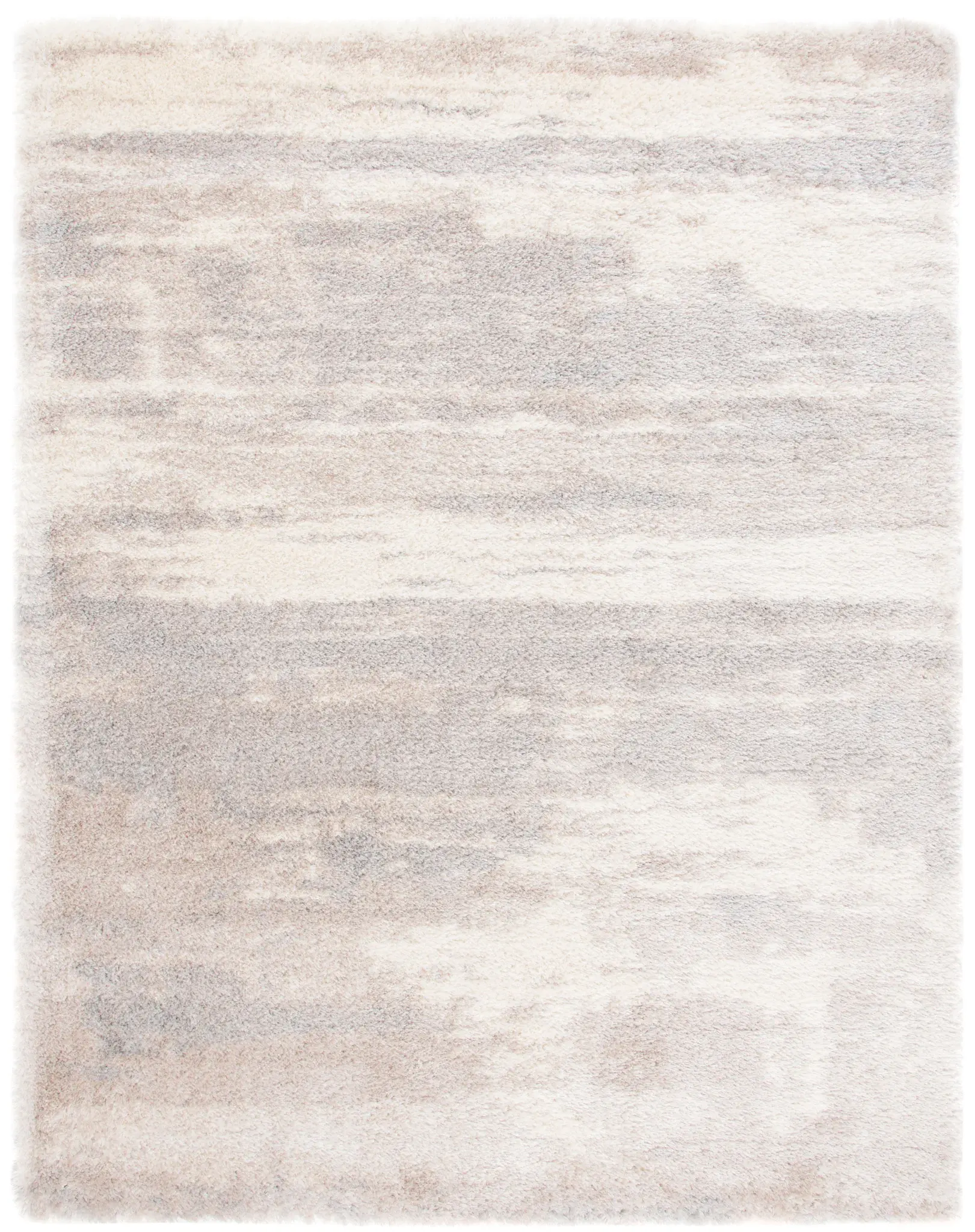 Cloud Abstract Shag Rug