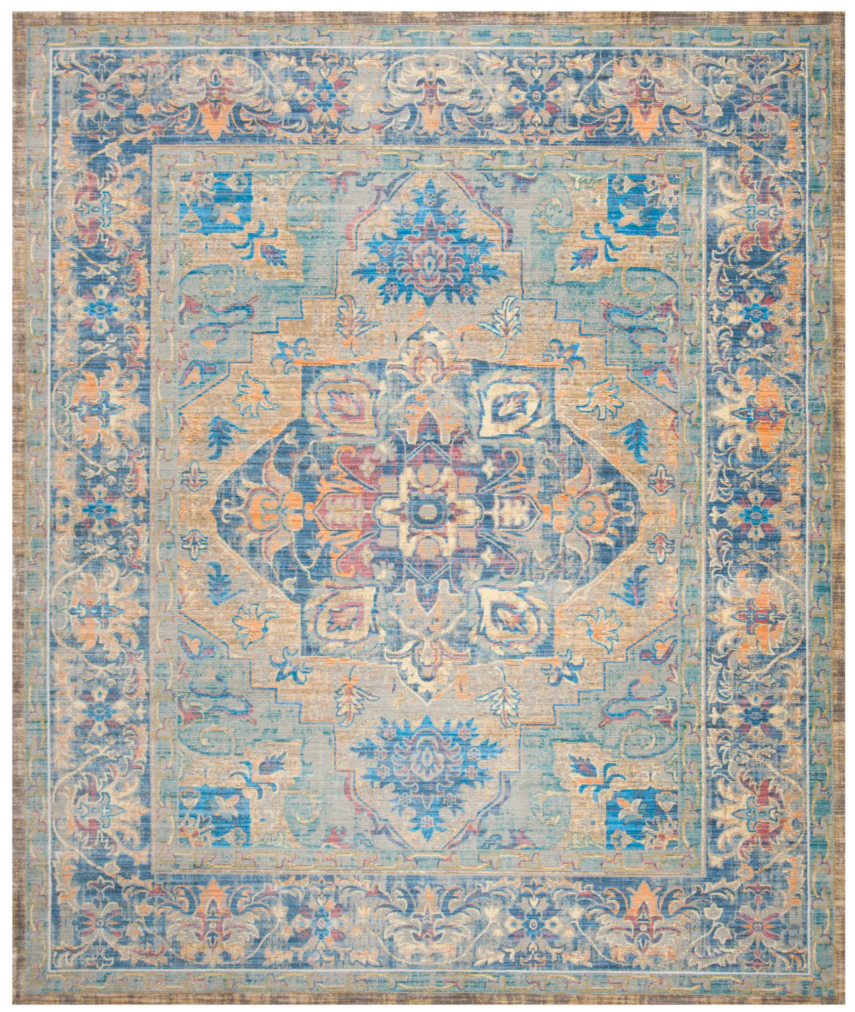 Claremont Framed Medallion Rug