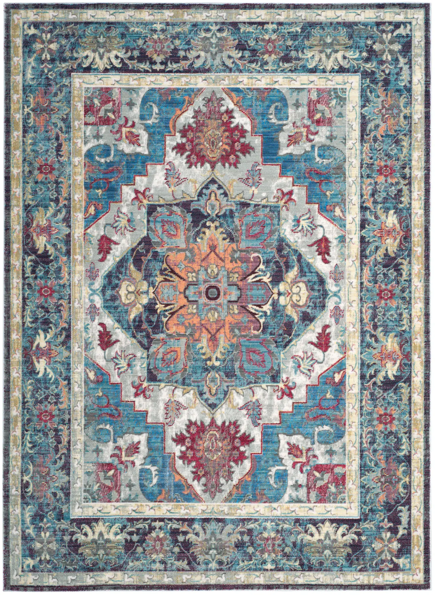 Claremont Framed Medallion Rug