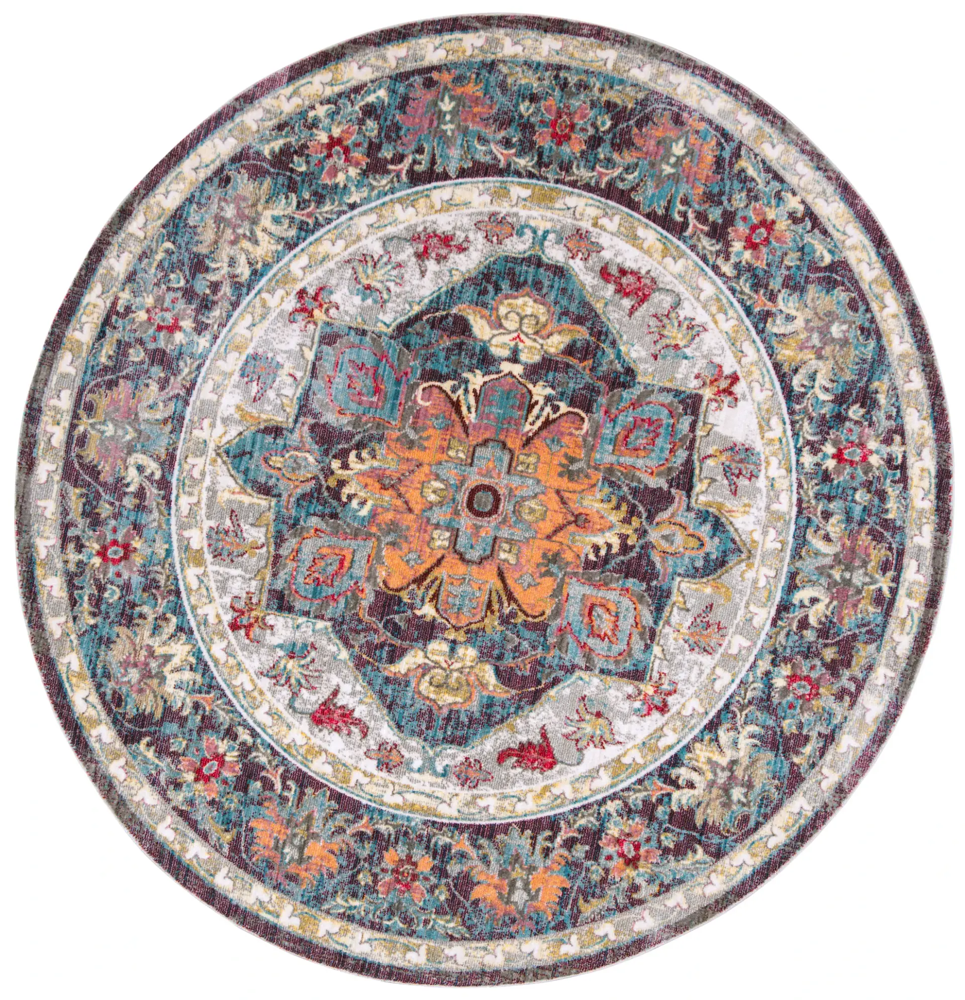 Claremont Framed Medallion Rug