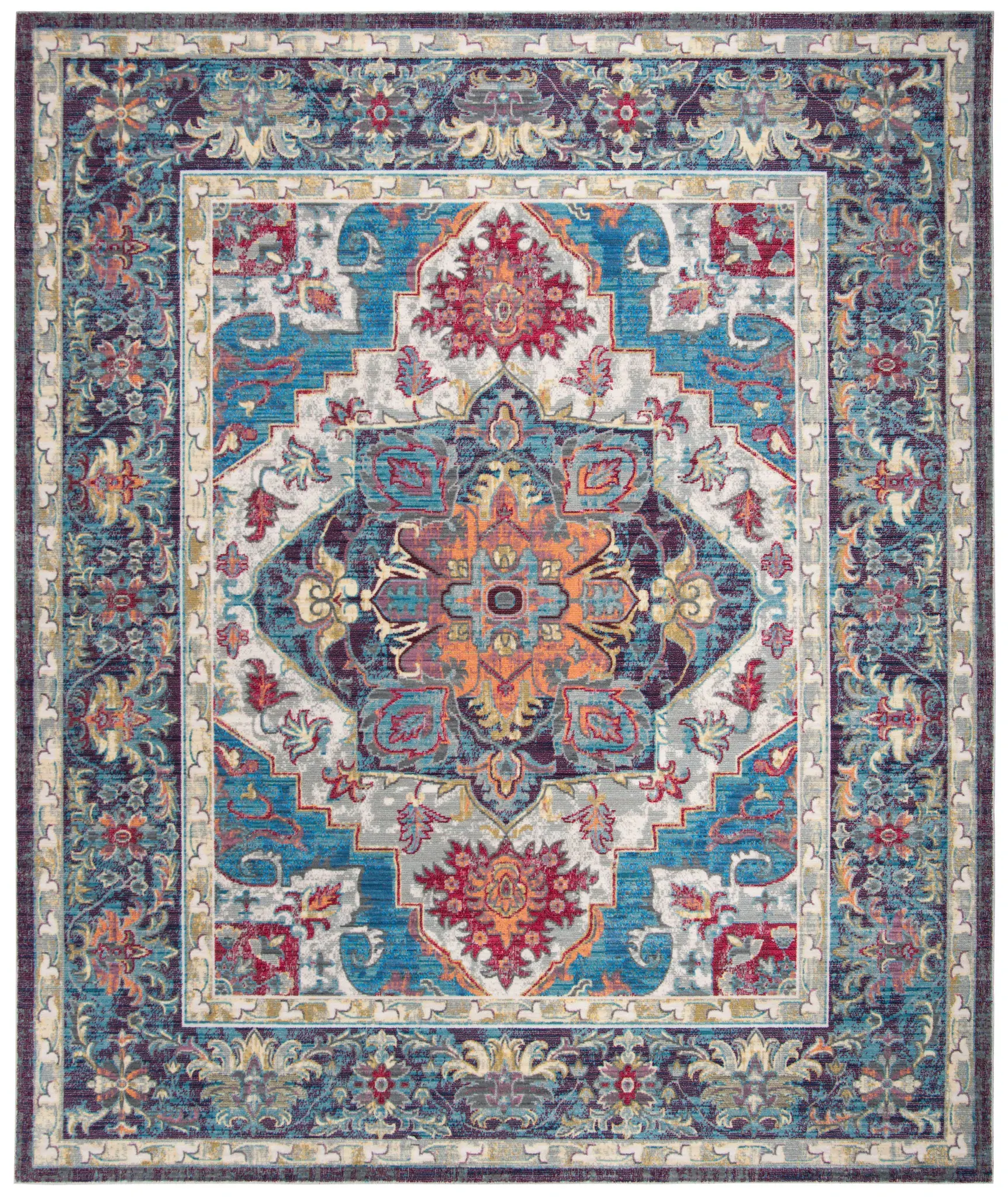 Claremont Framed Medallion Rug