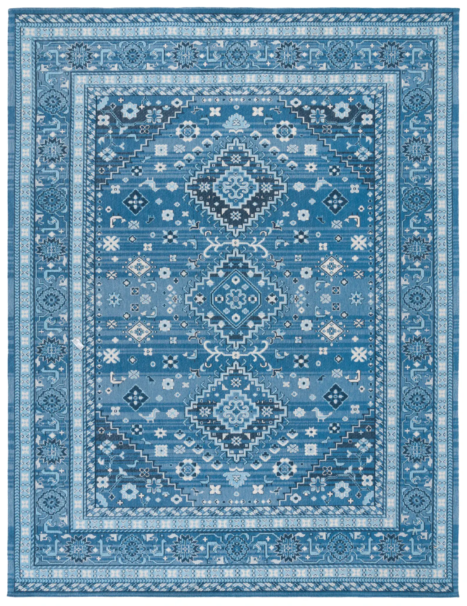 Classic Vintage Stacked Medallion Rug