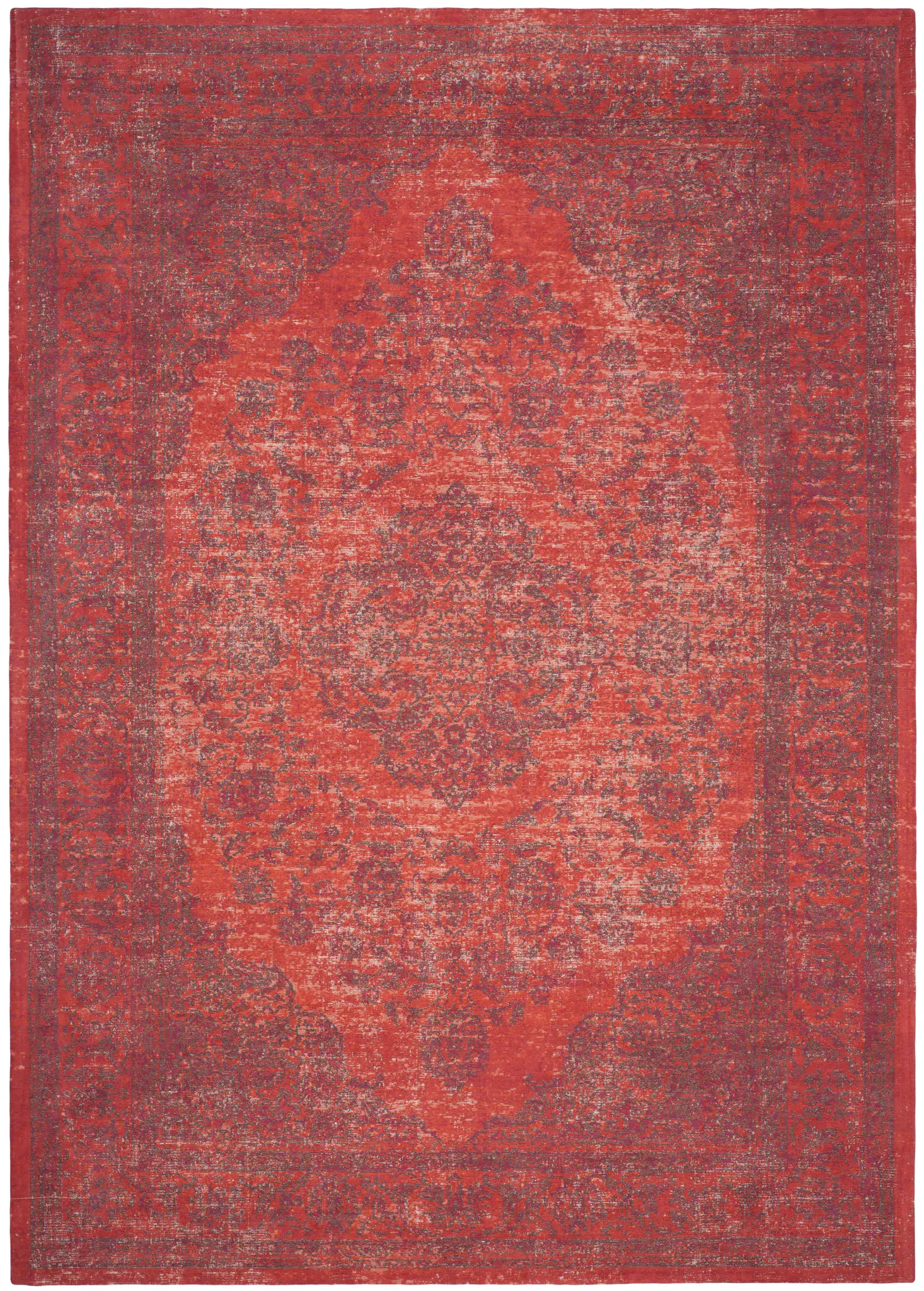 Classic Vintage Floral Medallion Rug