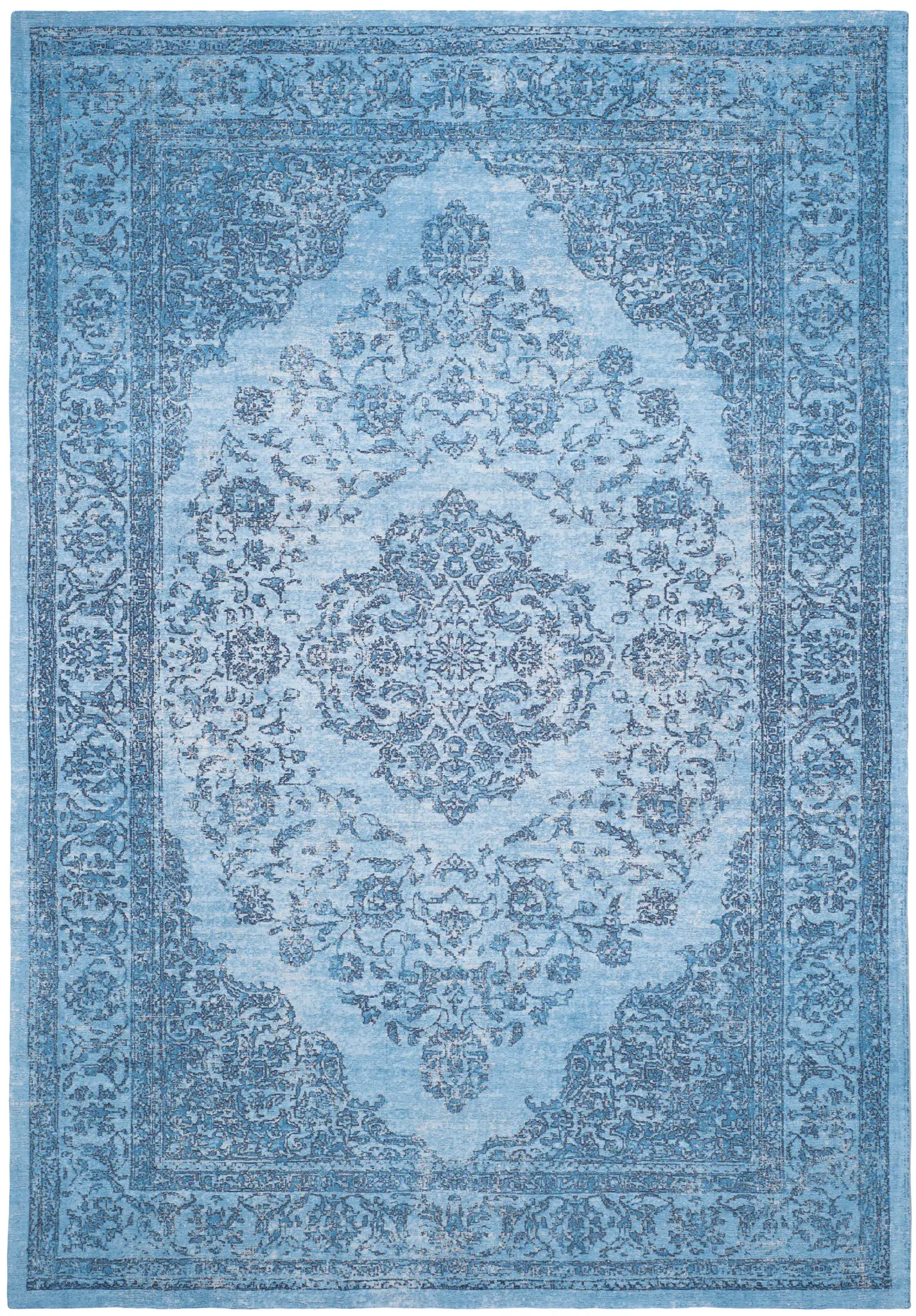 Classic Vintage Floral Medallion Rug