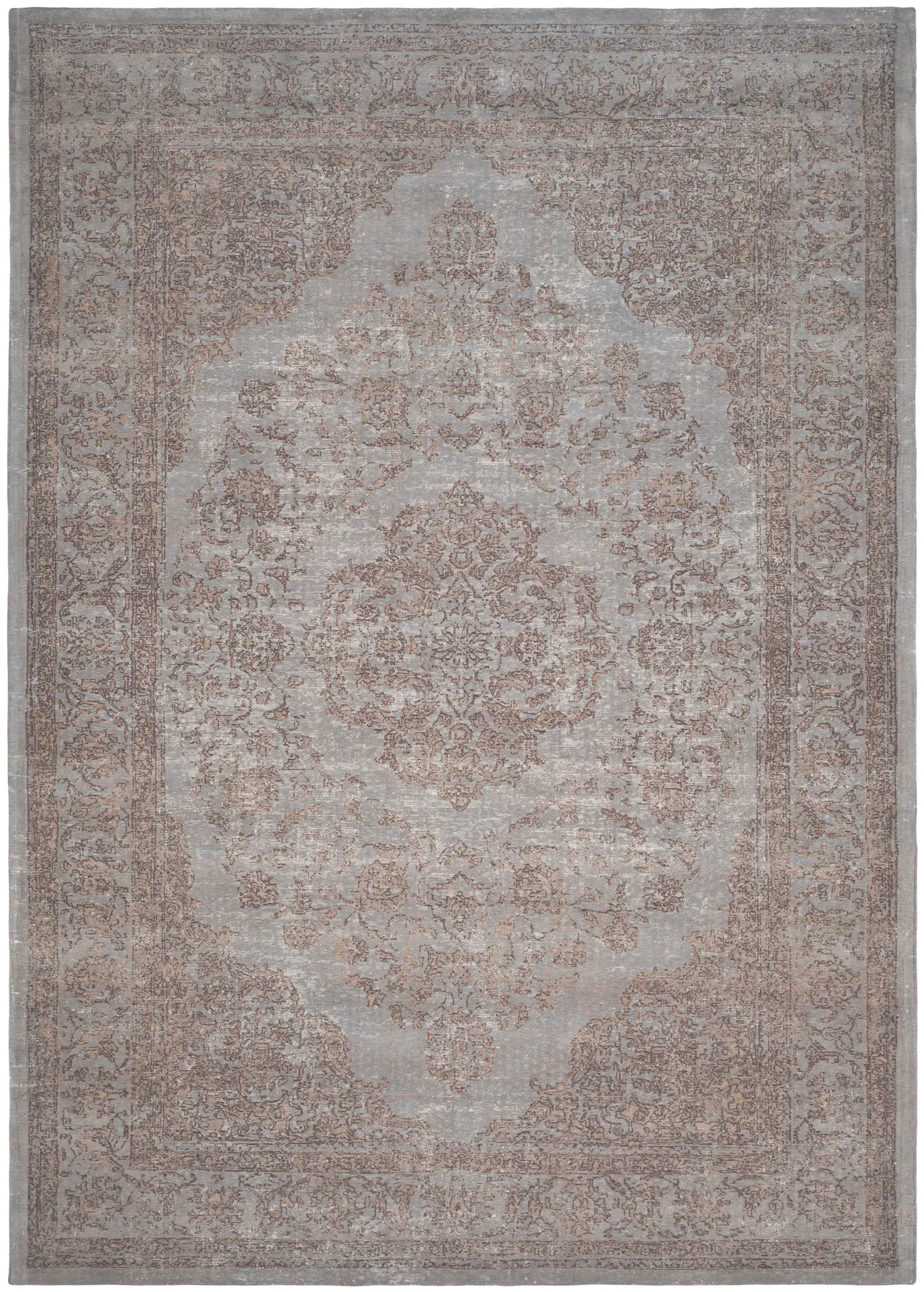 Classic Vintage Floral Medallion Rug