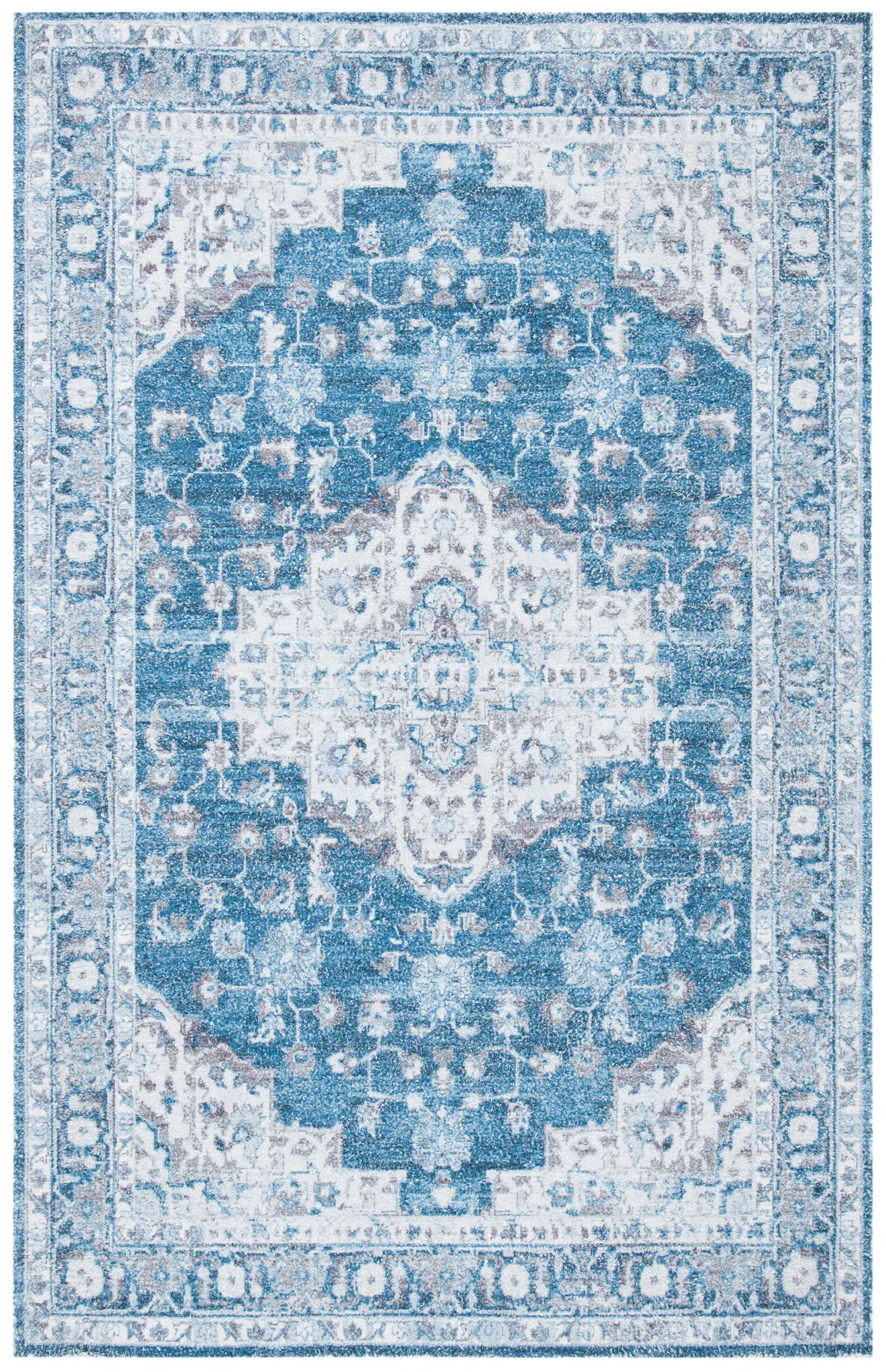 Classic Vintage Traditional Medallion Hand-Tufted Rug