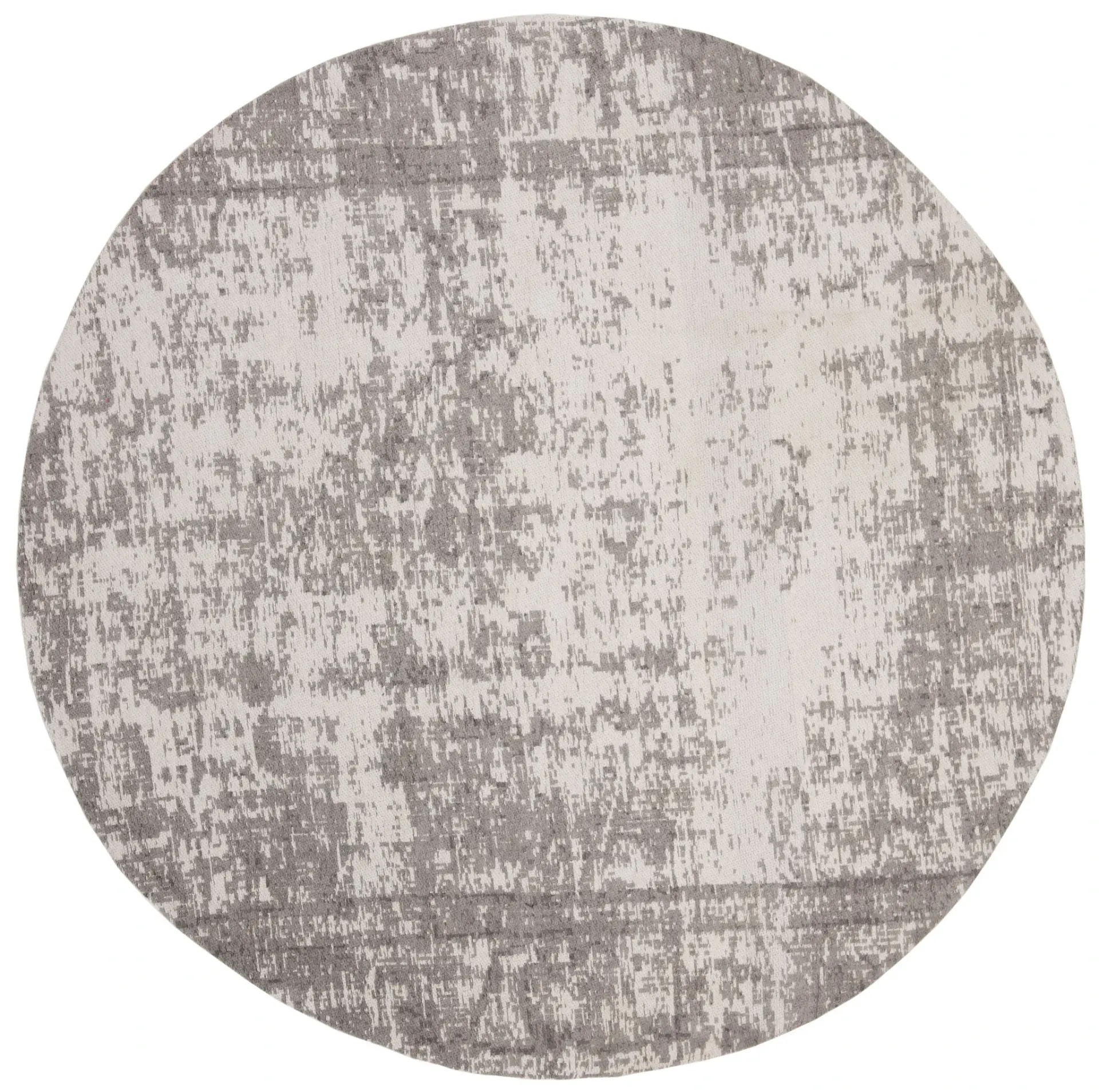 Classic Vintage Distressed Abstract Rug