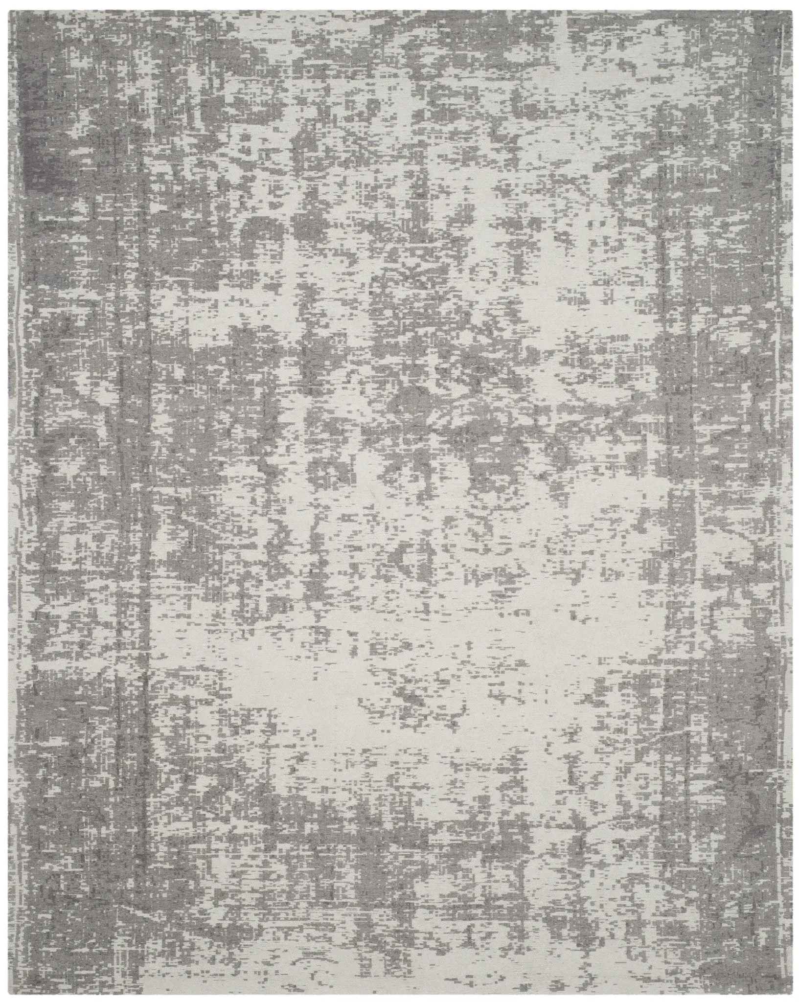 Classic Vintage Distressed Abstract Rug