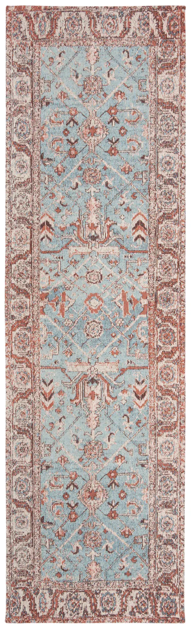 Classic Vintage Traditional Diamond Rug
