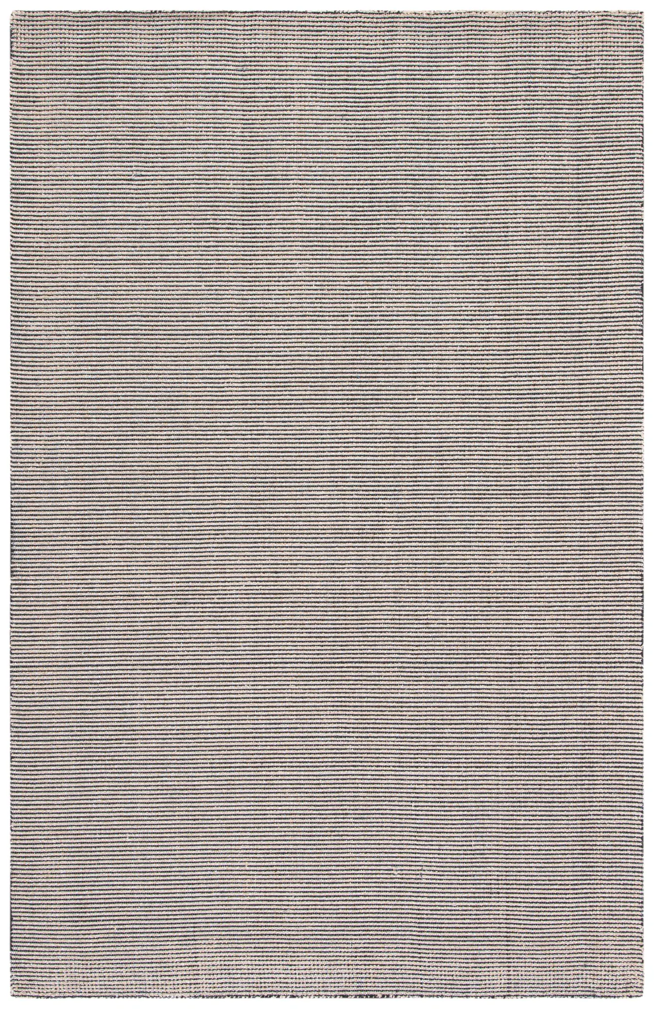 Classic Vintage Modern Ribbed Hand-Loomed Rug