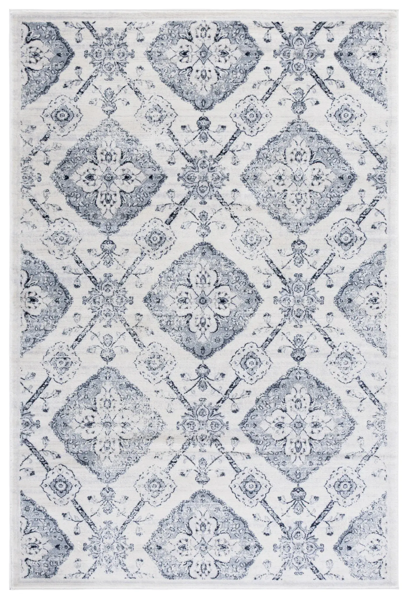 Carnegie Lattice Medallion Rug