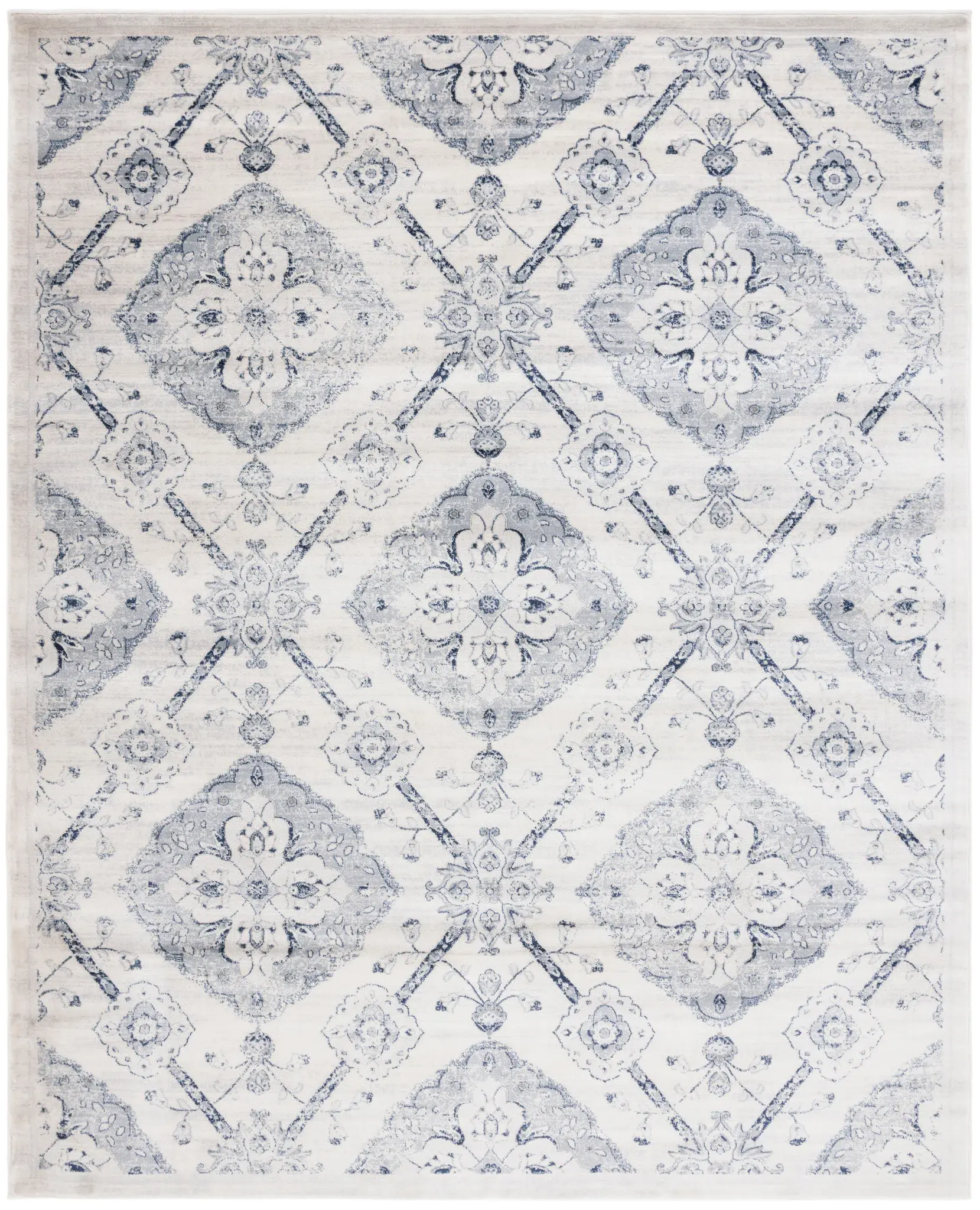 Carnegie Lattice Medallion Rug