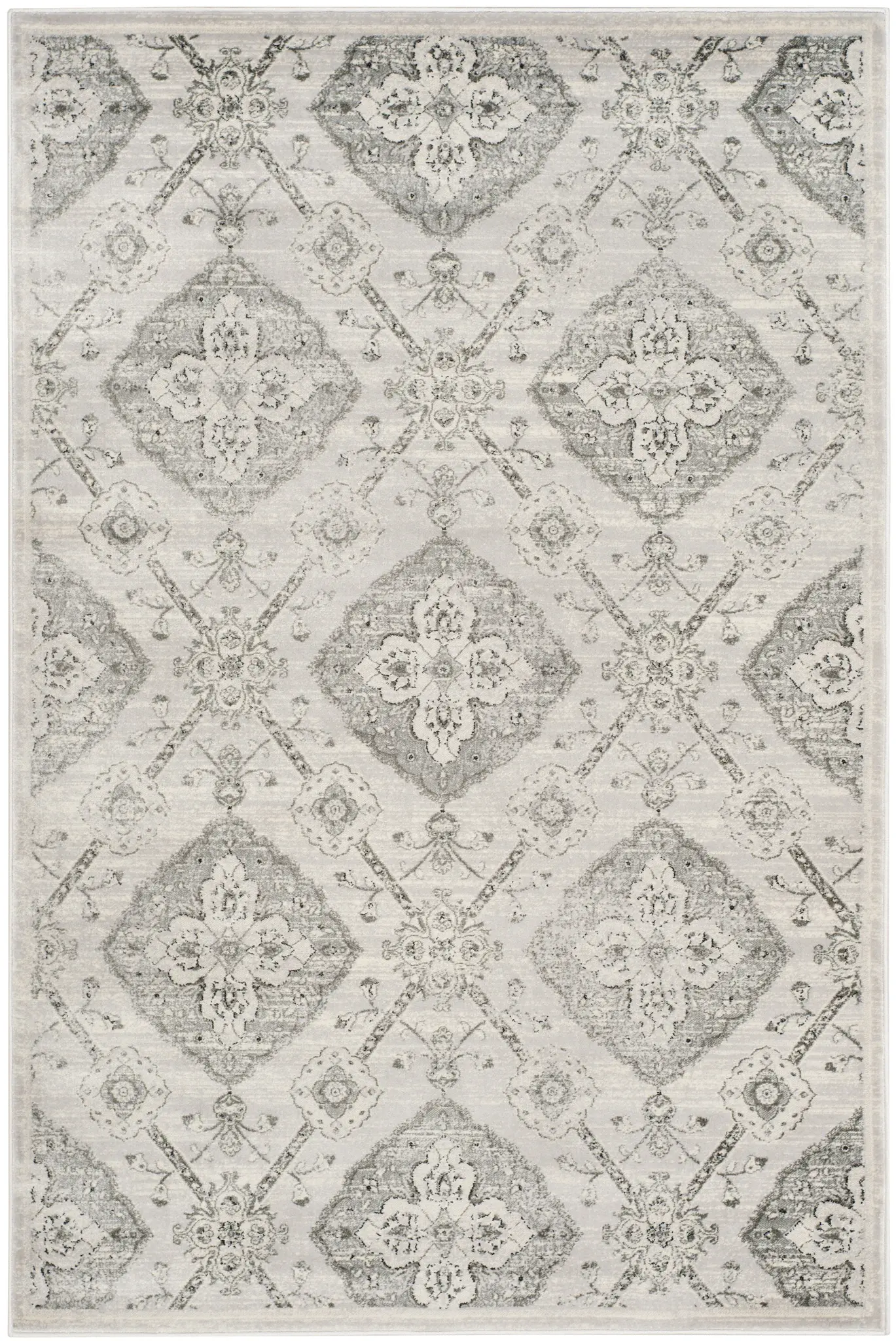 Carnegie Lattice Medallion Rug