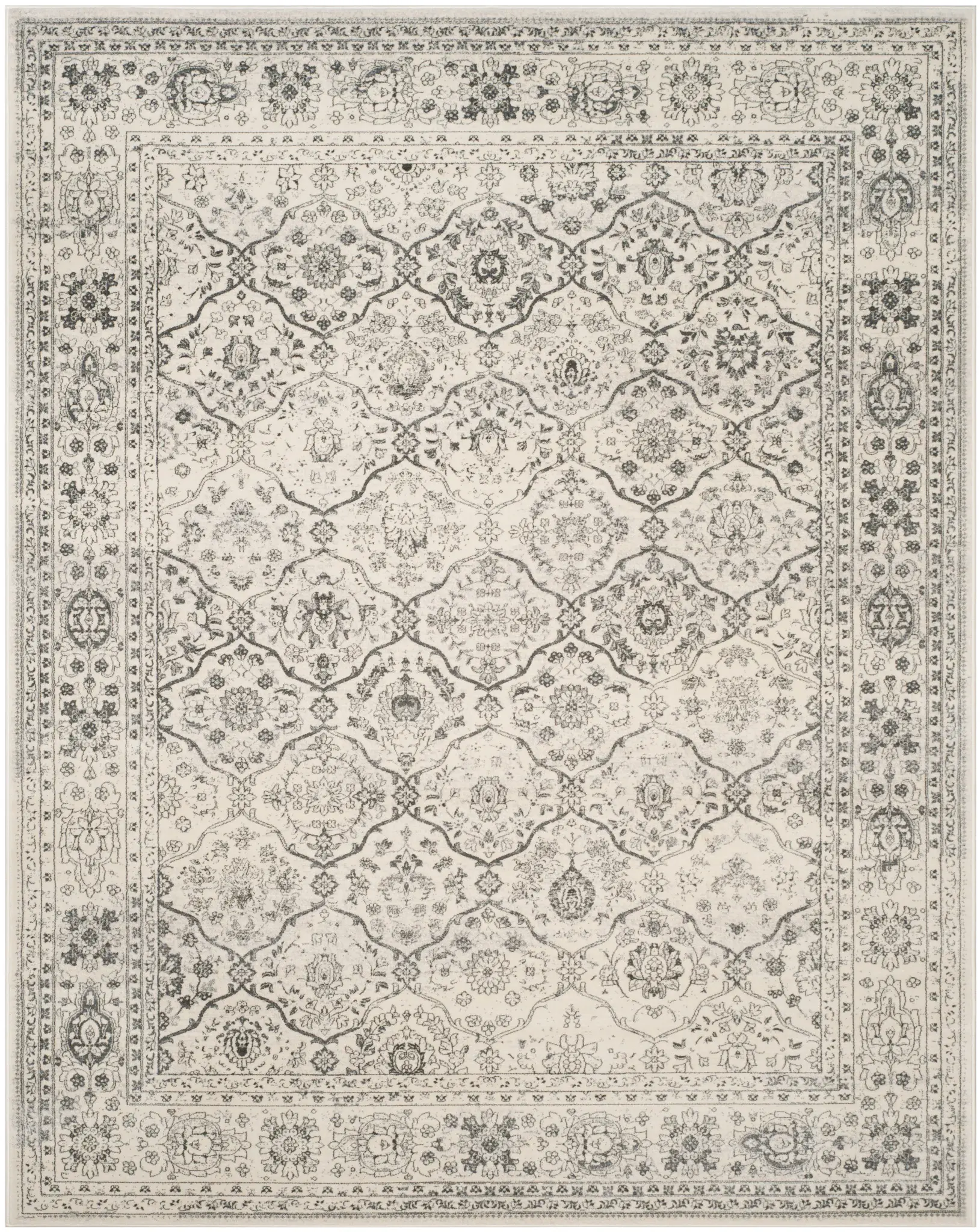 Carnegie Curved Lattice Rug