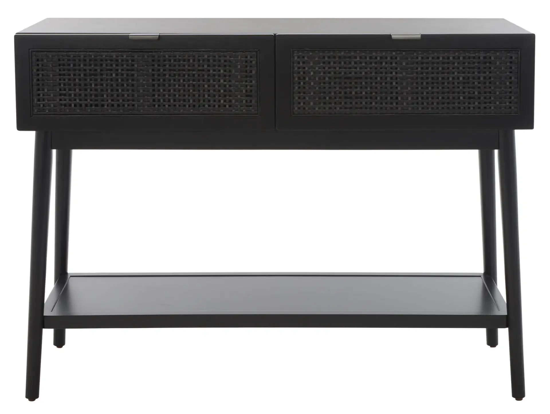 Baisley Two-Drawer Rattan Console