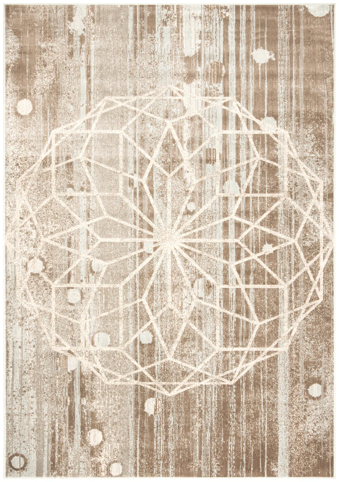 Constellation Vintage Abstract Medallion Rug