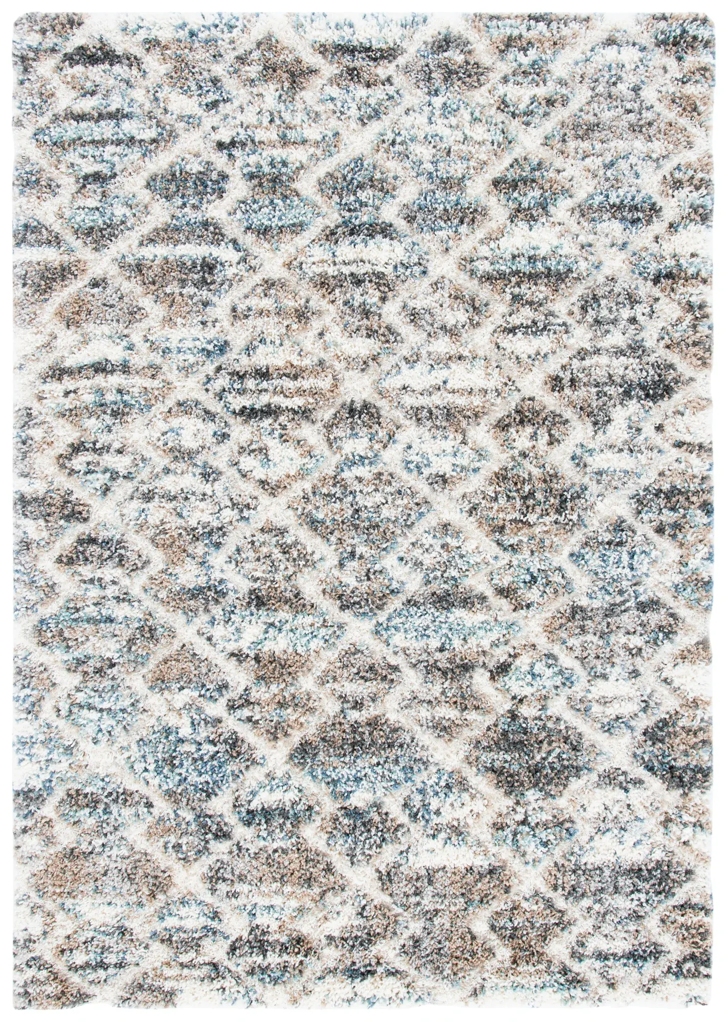 Canyon Abstract Shag Rug