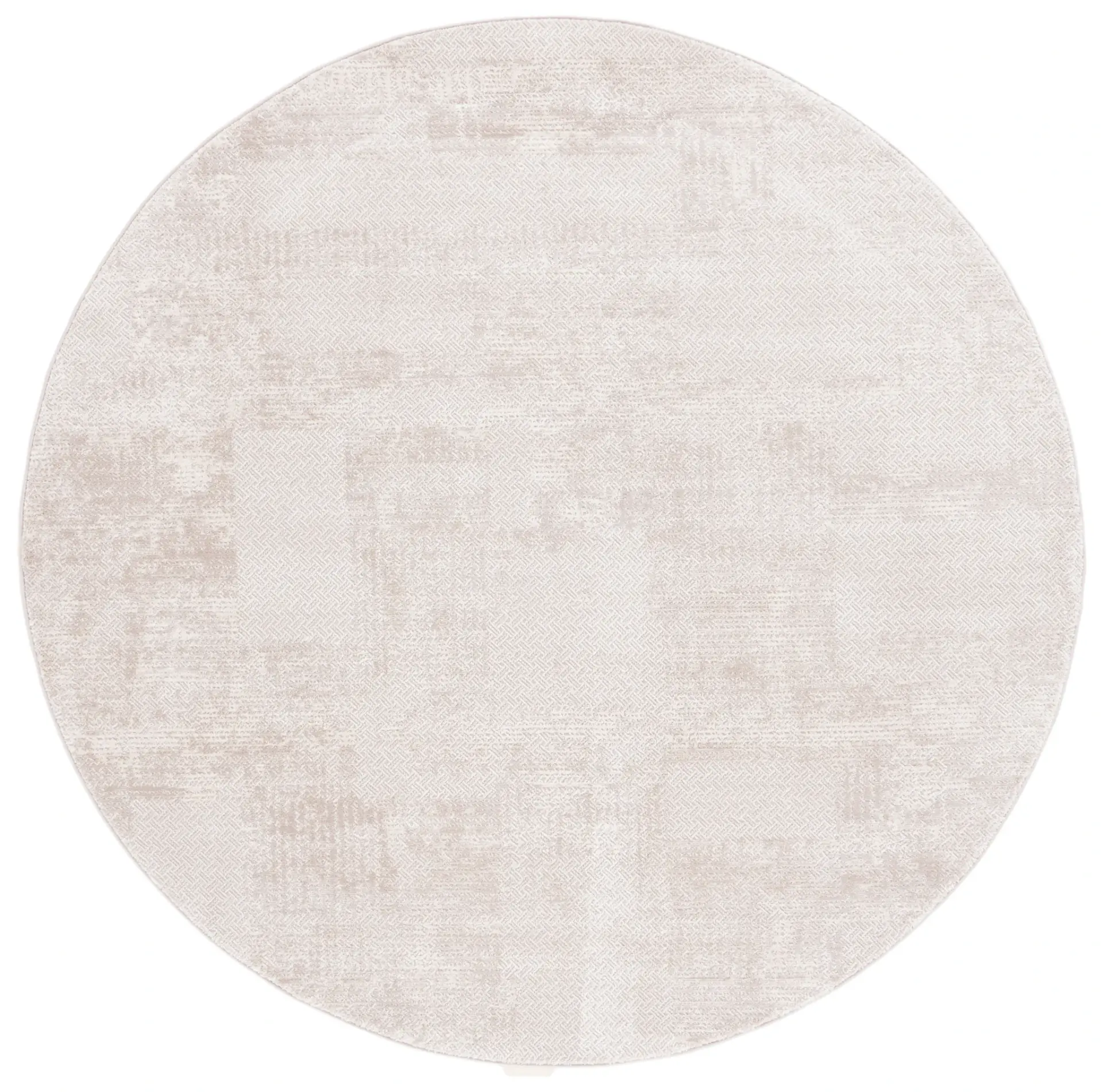 Continental Distressed Grid Rug