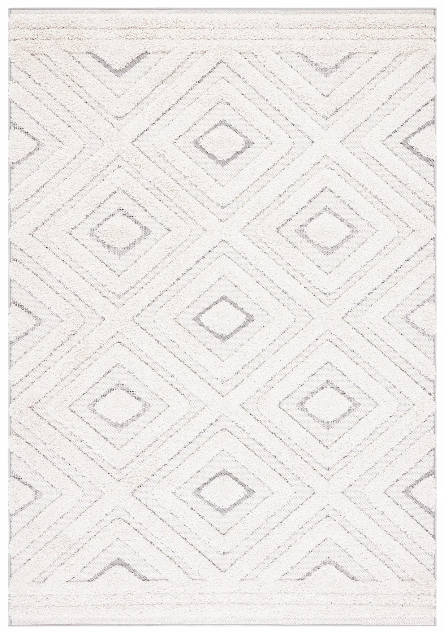 Cottage Concentric Diamond Outdoor Rug