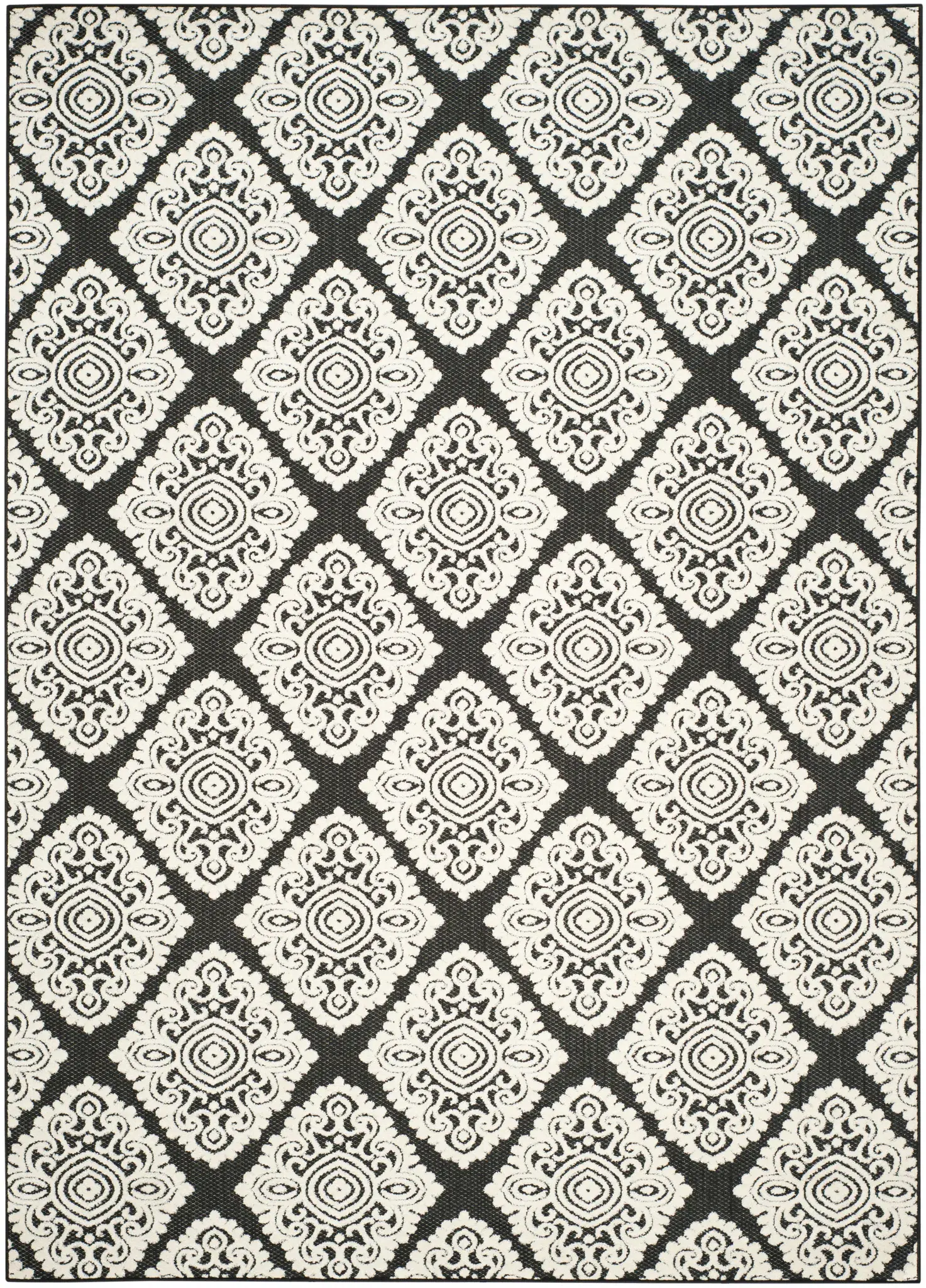 Cottage Diamond Outdoor Rug