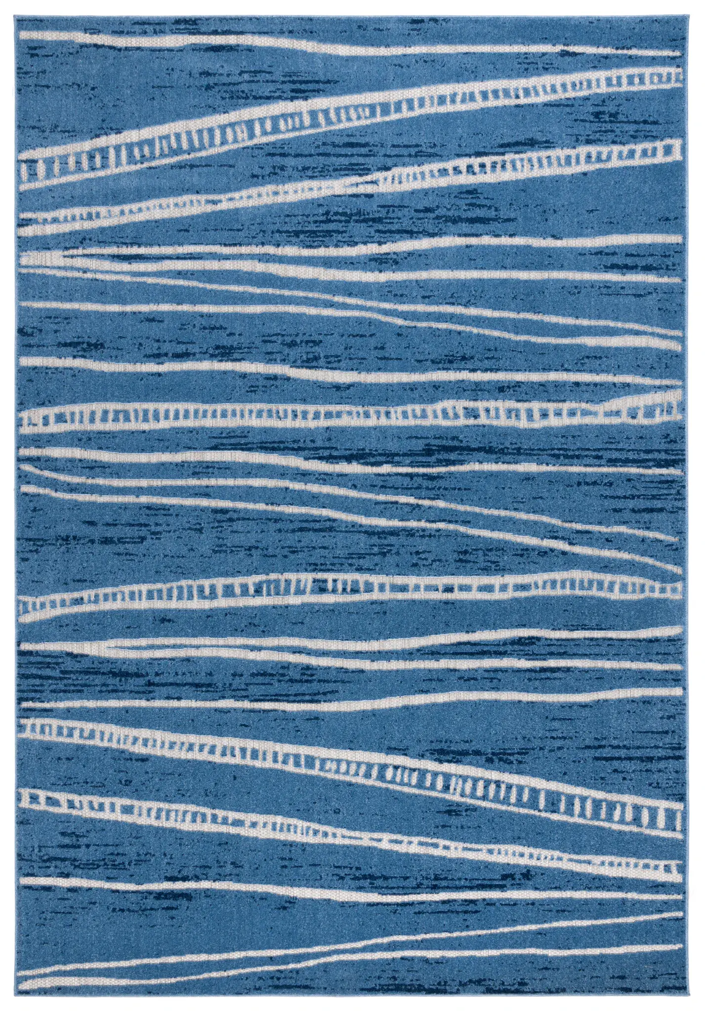 Cottage Wavy Stripe Outdoor Rug