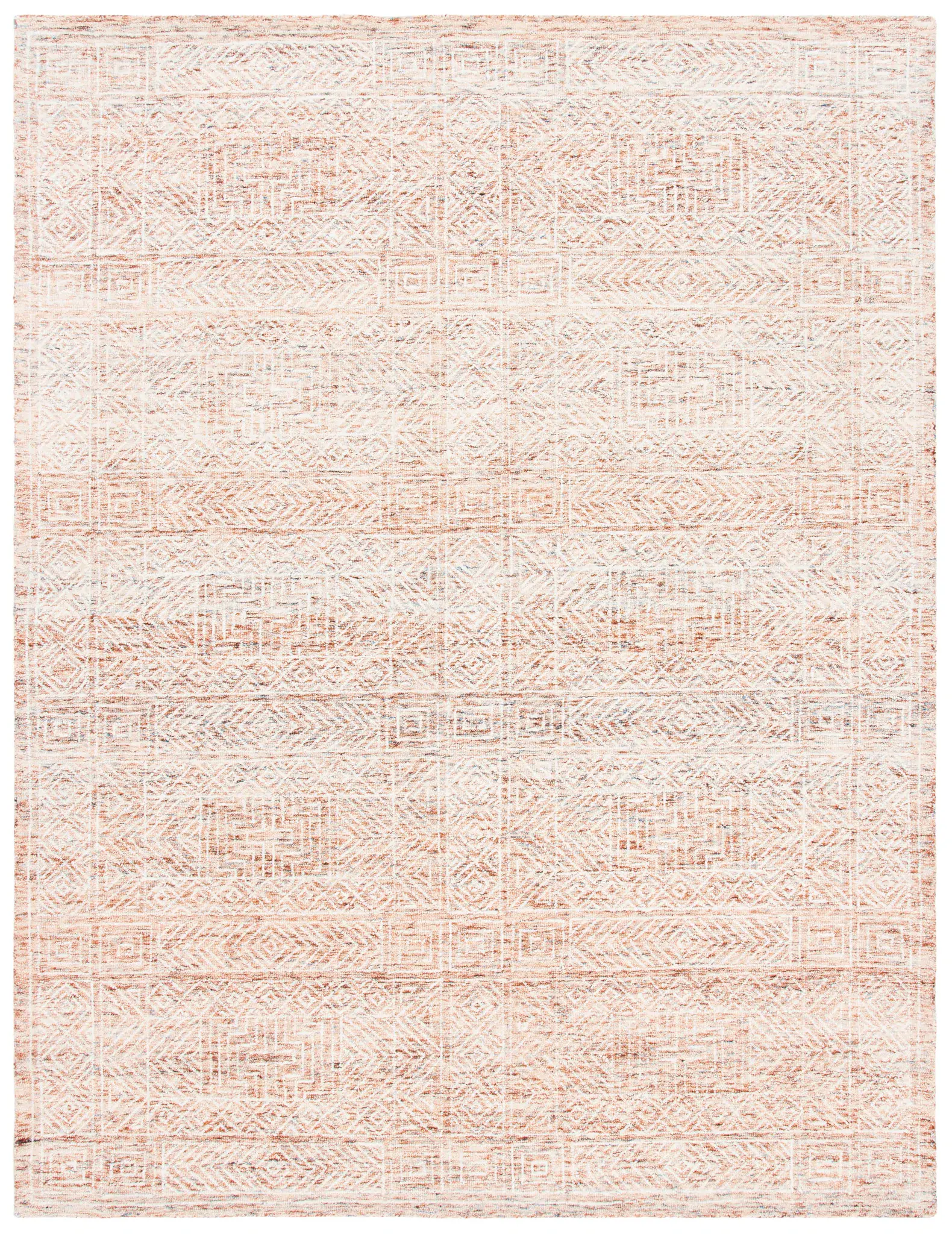 Capri Diamond Grid Hand-Tufted Wool Rug