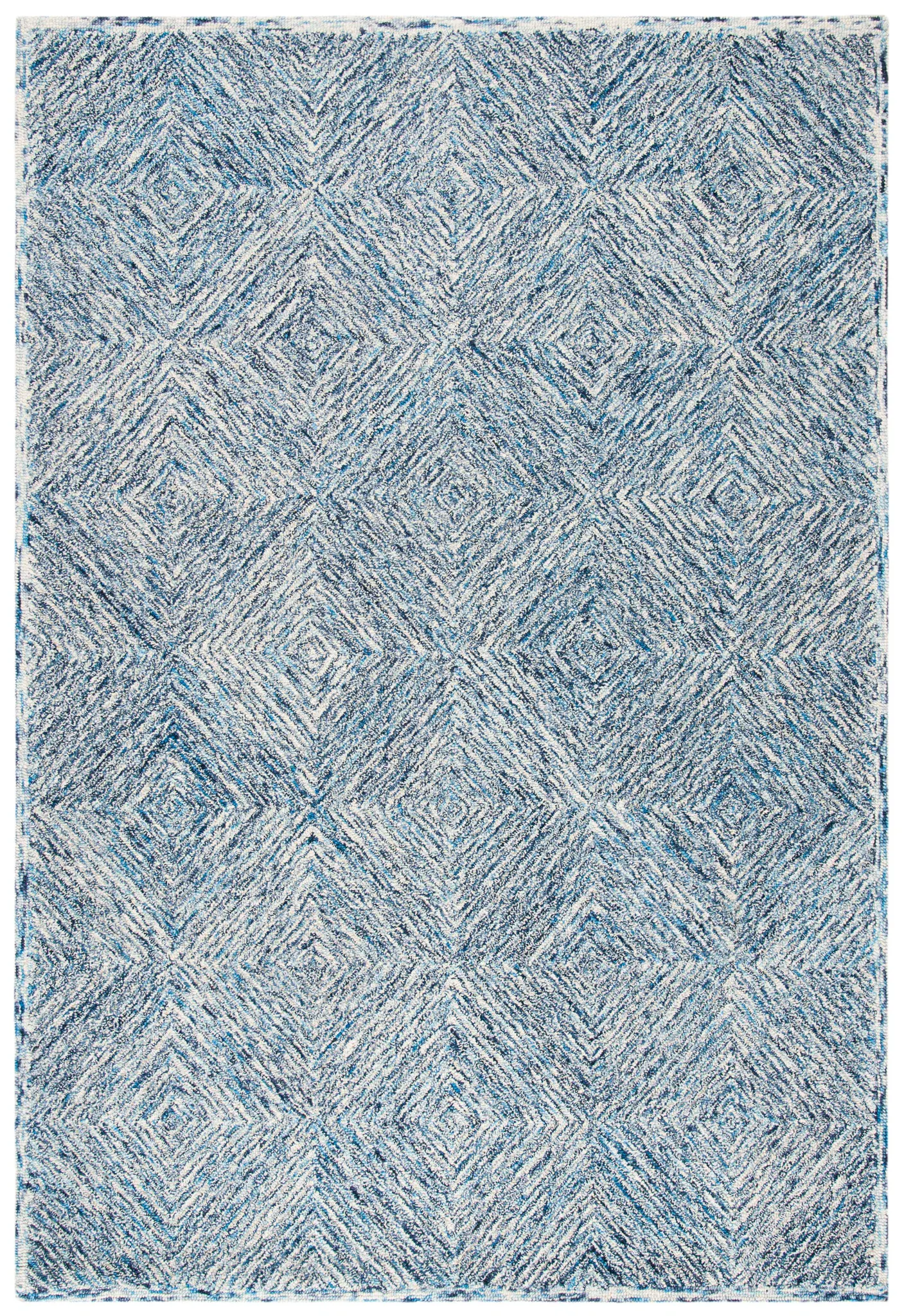 Capri Diamond Hand-Tufted Wool Rug