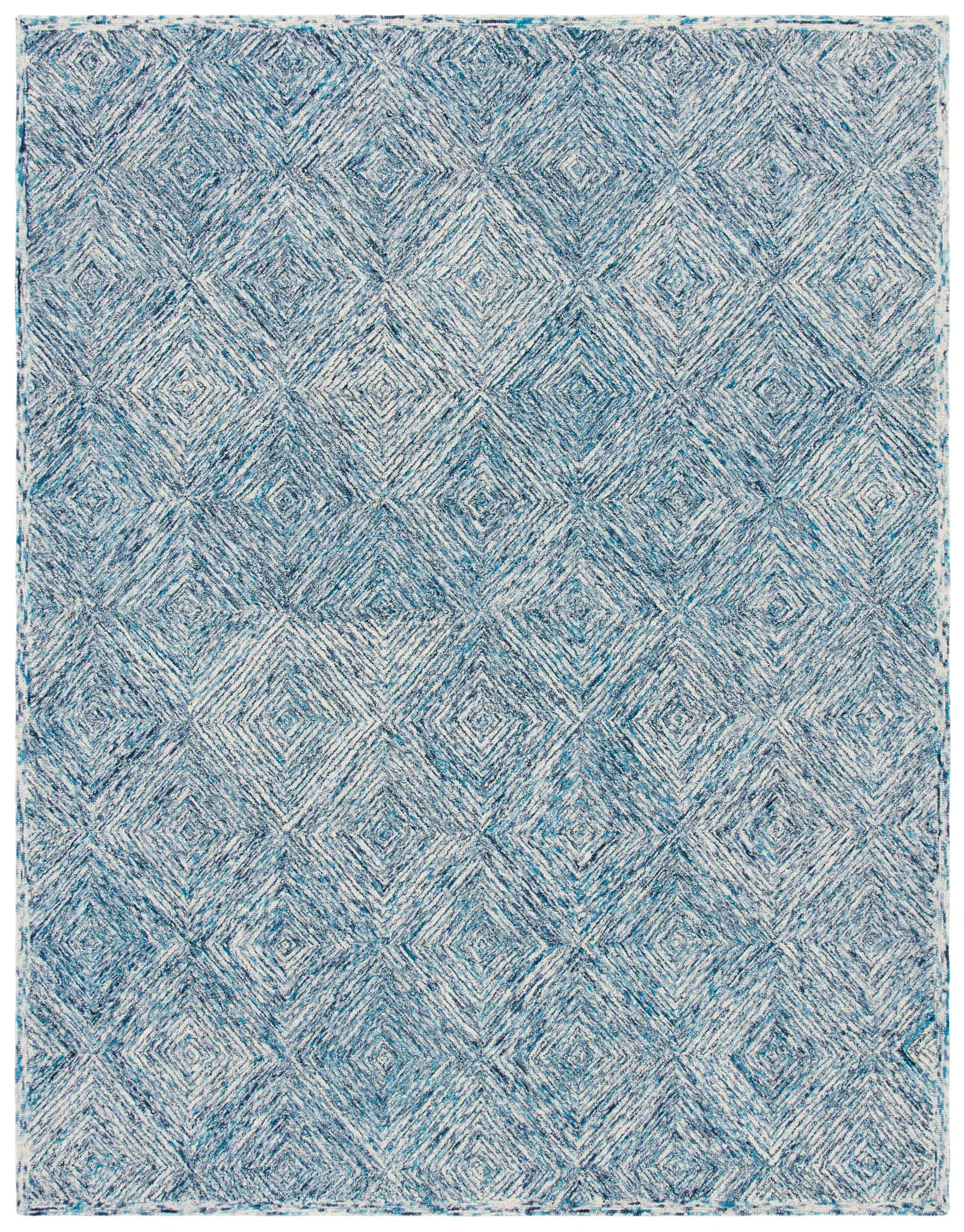 Capri Diamond Hand-Tufted Wool Rug