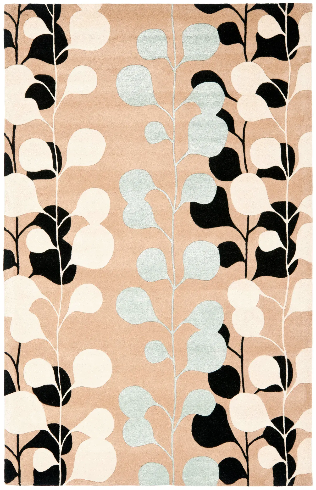 Capri Leaf Vine Hand-Tufted Wool Rug