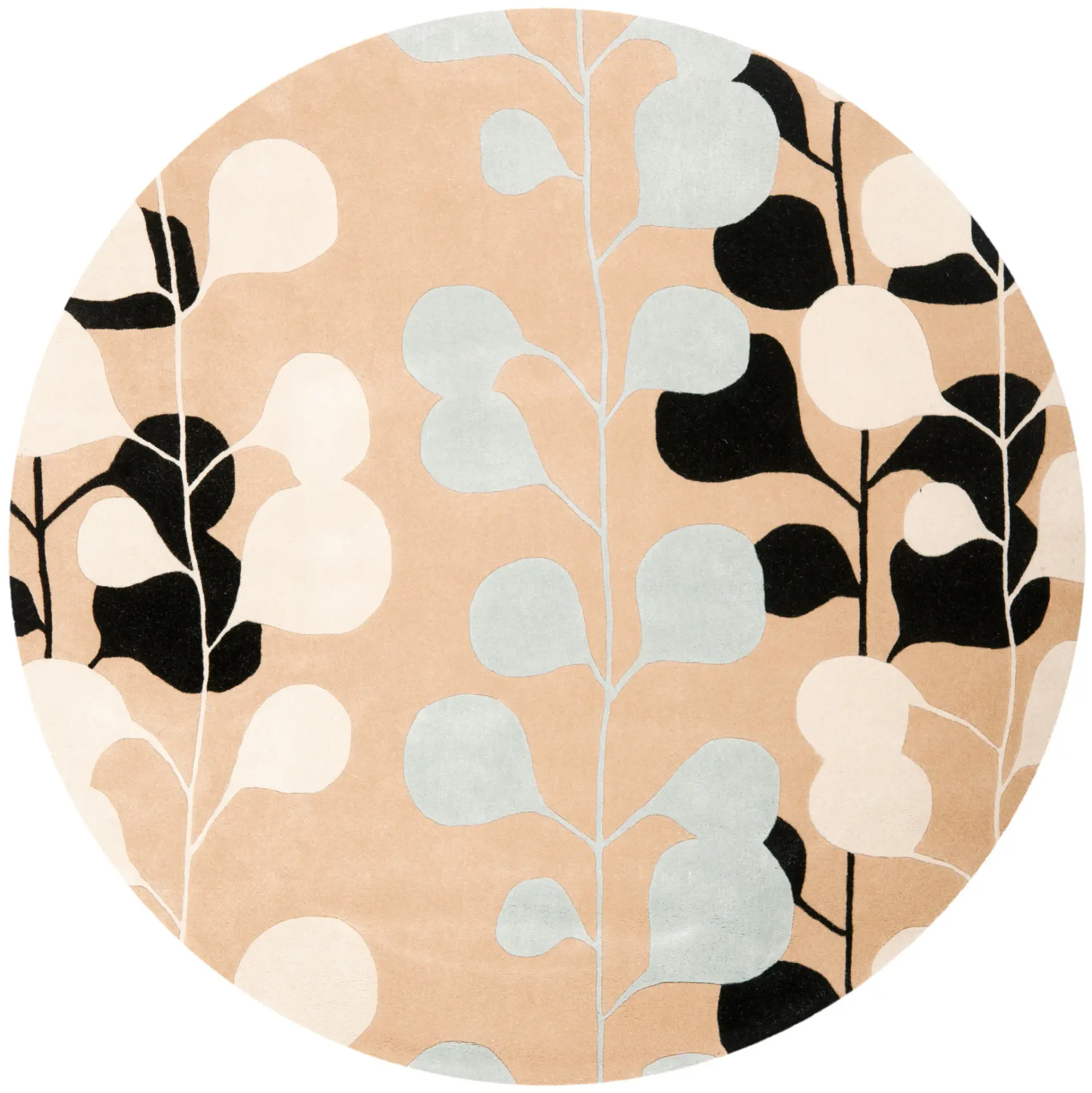 Capri Leaf Vine Hand-Tufted Wool Rug