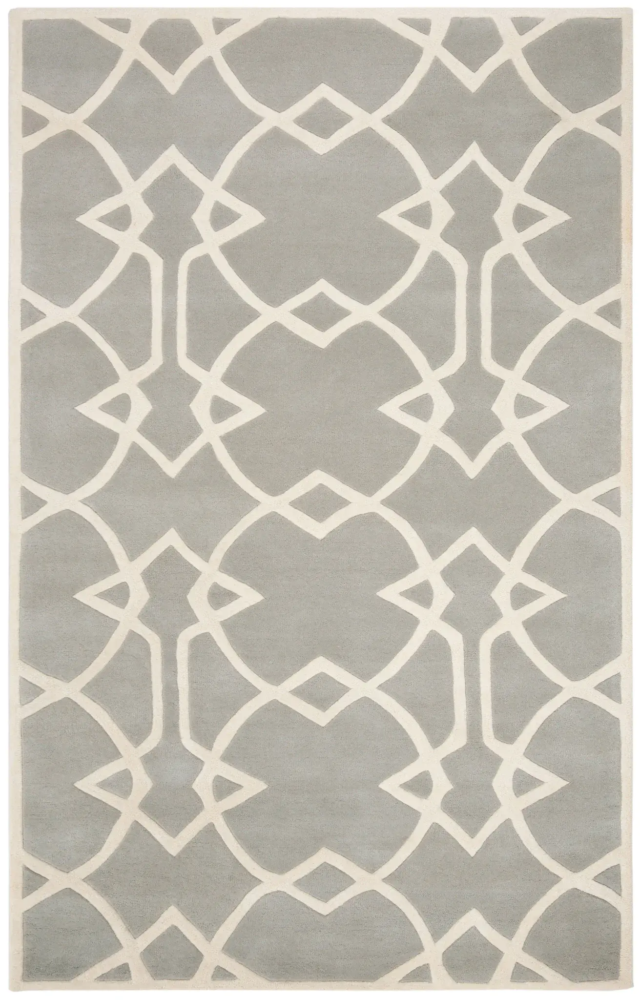 Capri Trellis Hand-Tufted Wool Rug