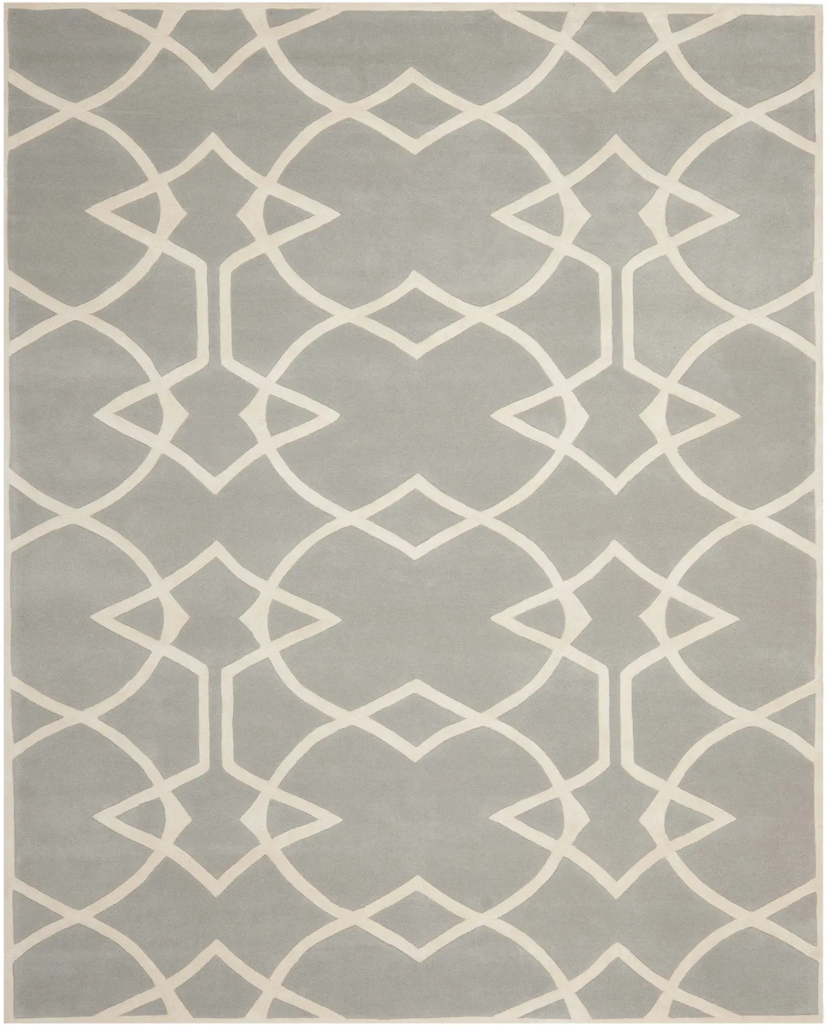 Capri Trellis Hand-Tufted Wool Rug