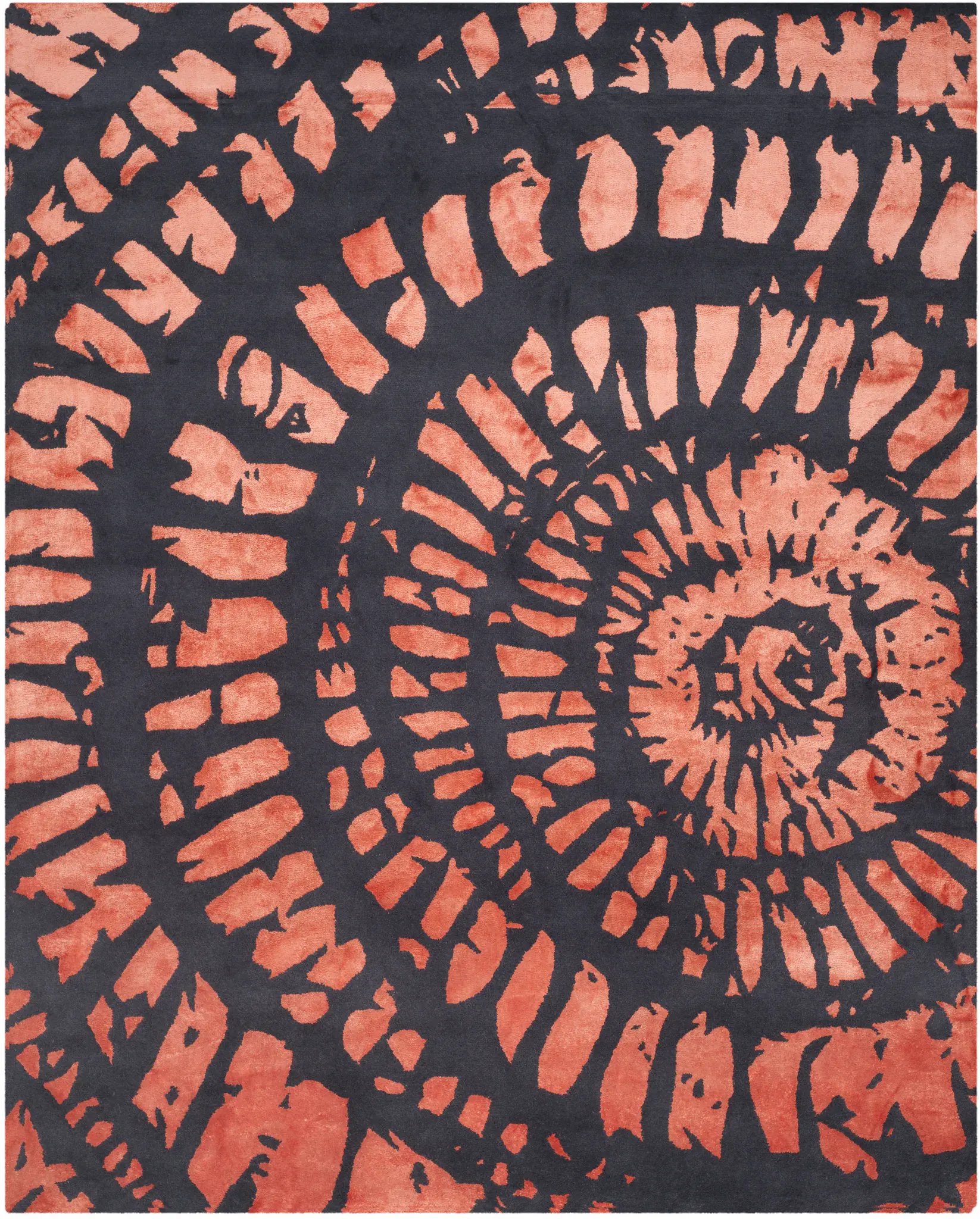 Capri Concentric Dashes Hand-Tufted Wool Rug