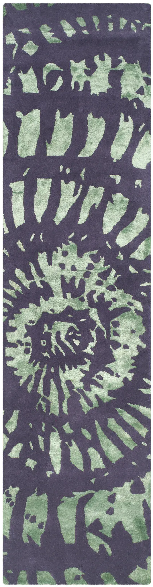 Capri Concentric Dashes Hand-Tufted Wool Rug