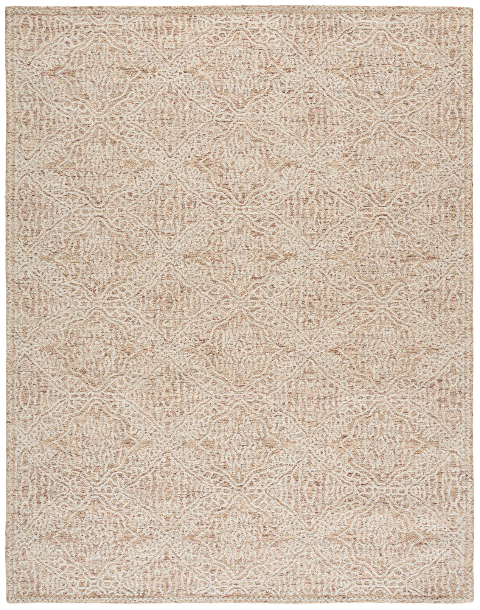 Capri Damask Hand-Tufted Wool Rug