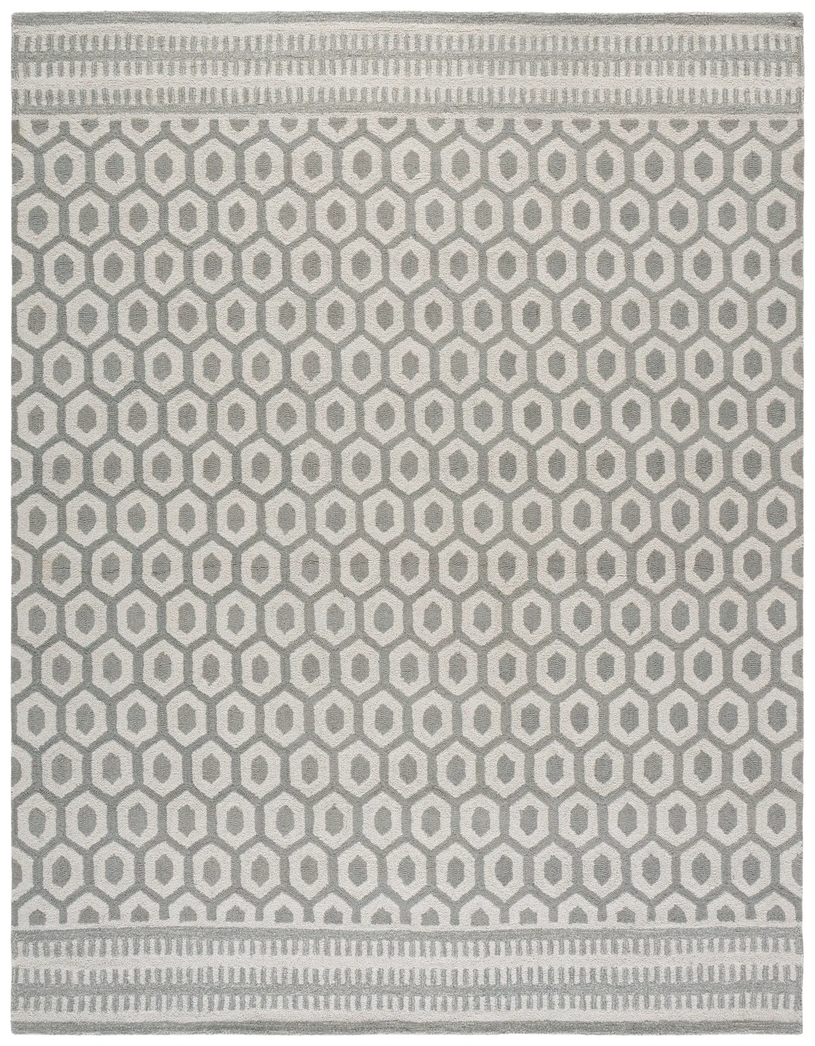 Capri Honeycomb Hand-Tufted Rug