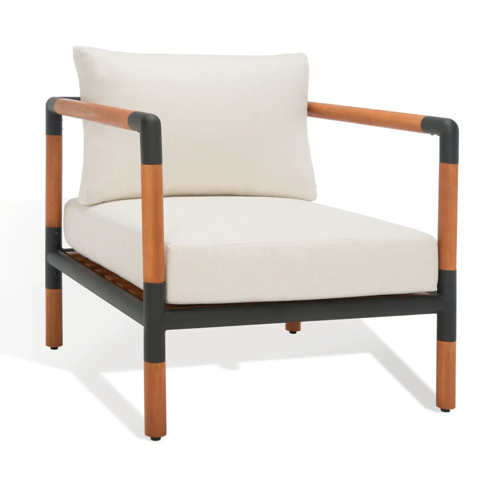 Tommy Metal & Wood Patio Chair
