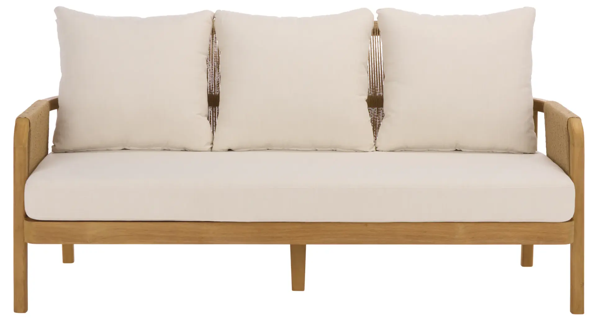 Rogers Teak & Hyacinth Sofa